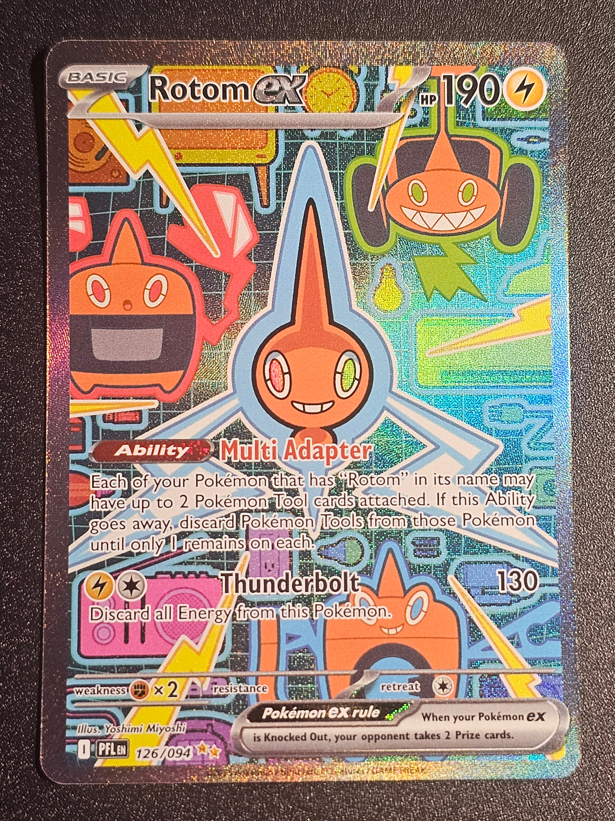 Pokemon TCG - Rotom EX 126/094 Phantasmal Flames