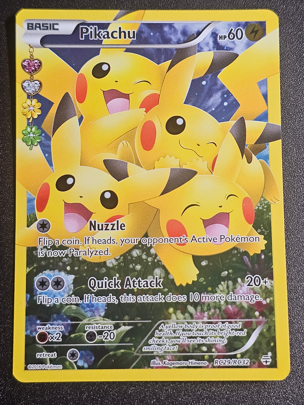 Pokemon TCG - Pikachu RC29/RC32 Radiant Collection