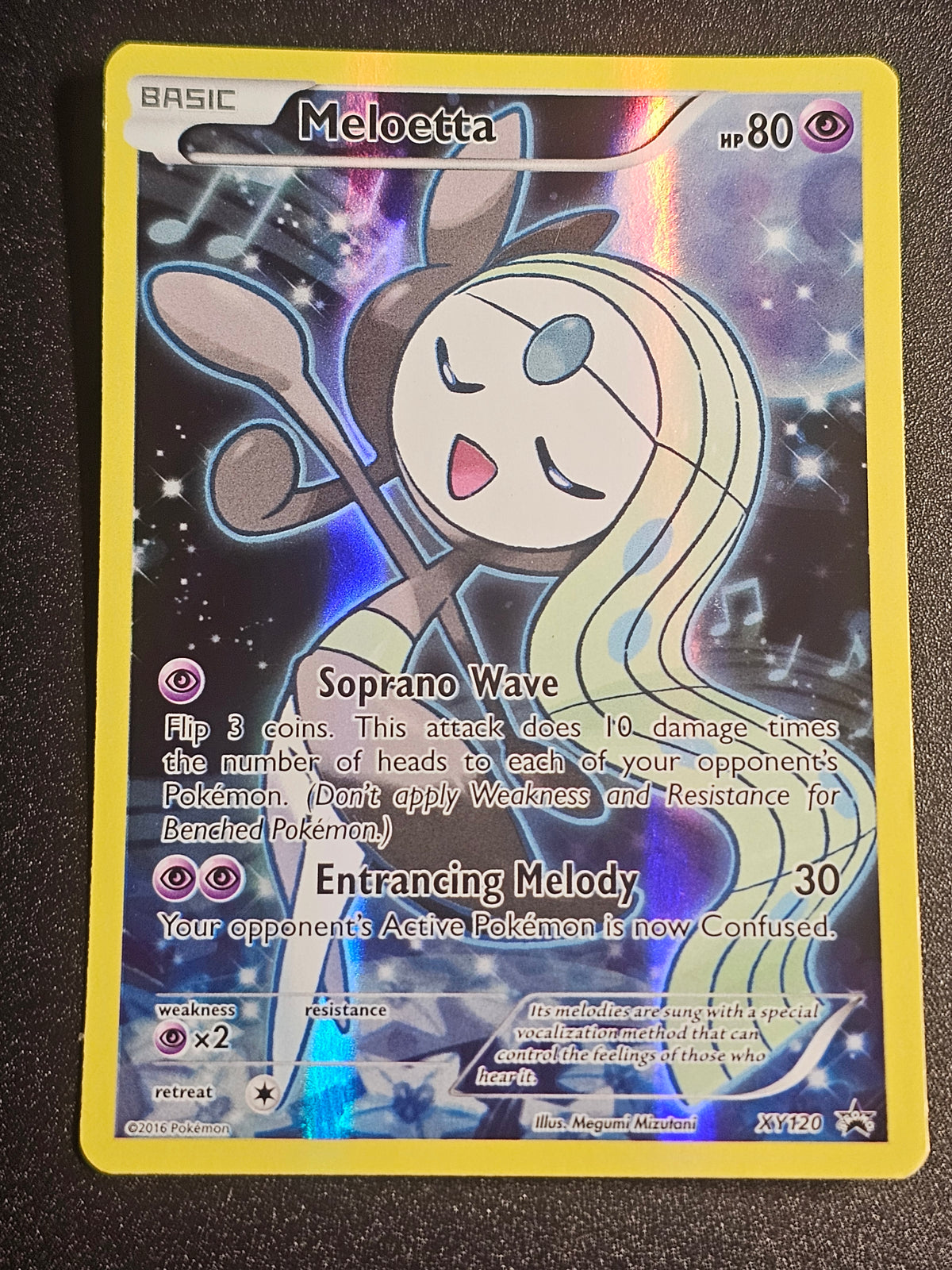 Pokemon TCG - Meloetta XY120 Promo