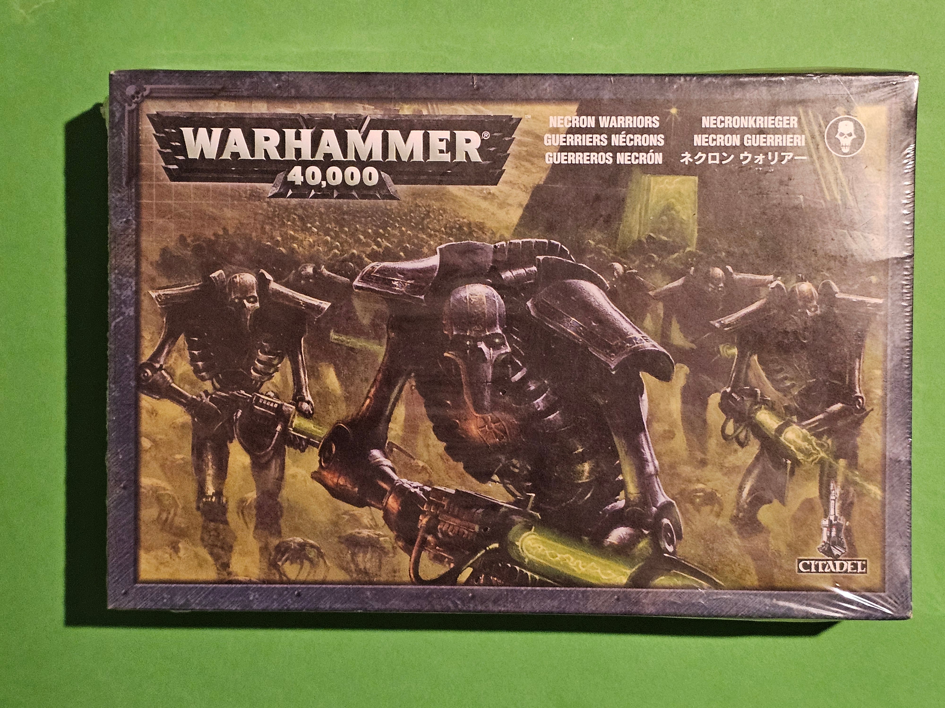 Warhammer 40k Necron Warriors Box Sealed OOP Sealed