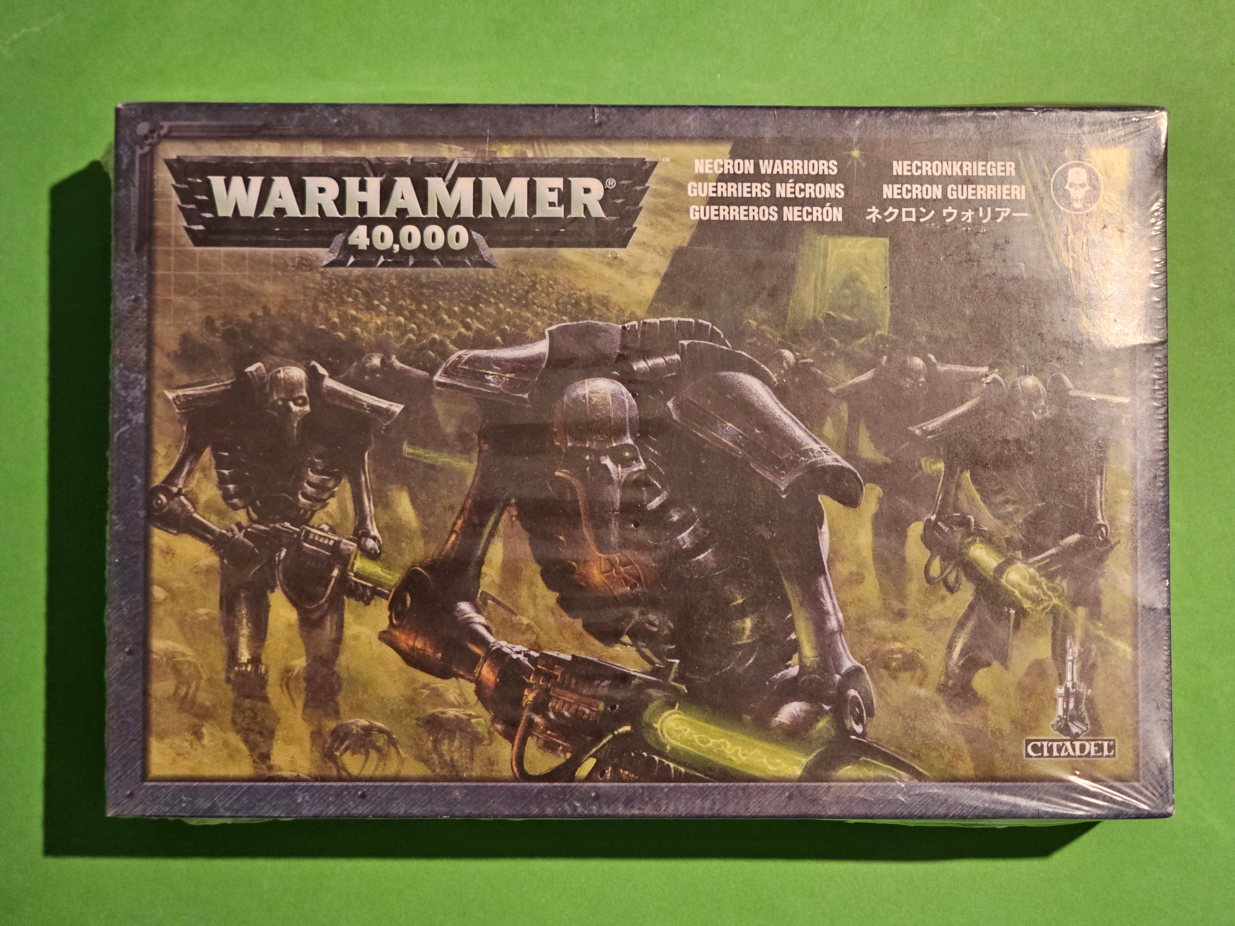Warhammer 40k Necron Warriors Box Sealed OOP Sealed
