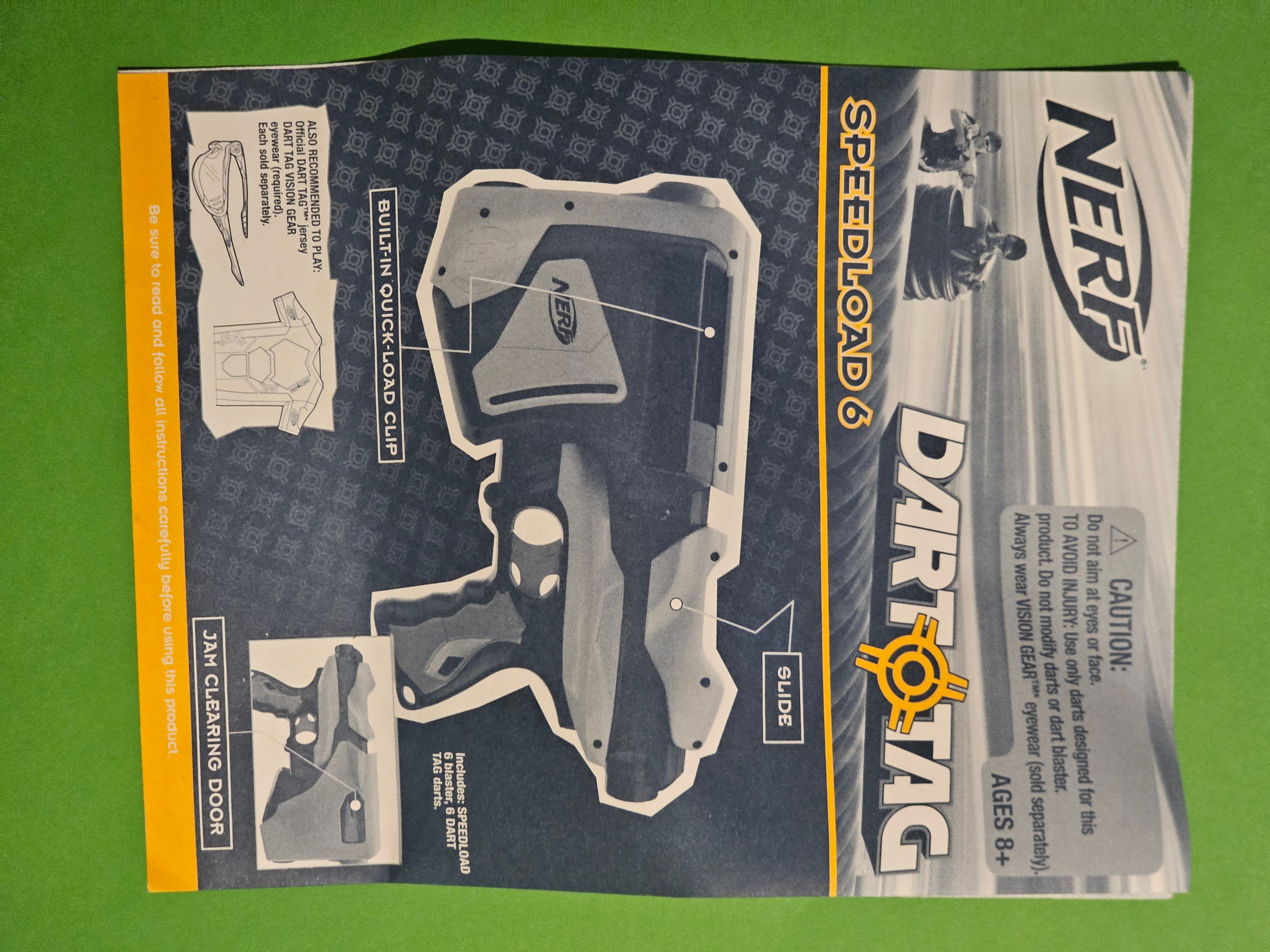 NERF Dart Tag Speedloader 6