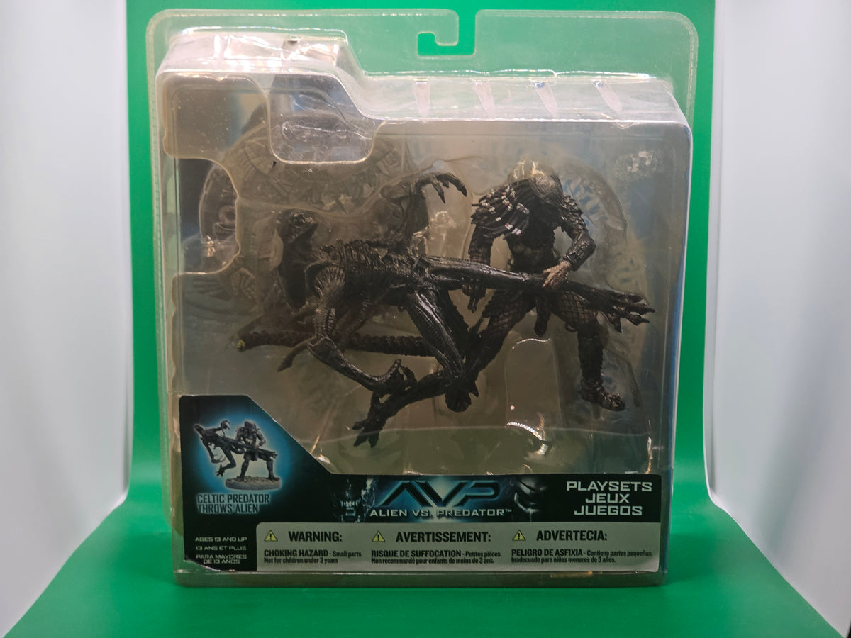 Alien Vs Predator Celtic Predator Mcfarlane Toys