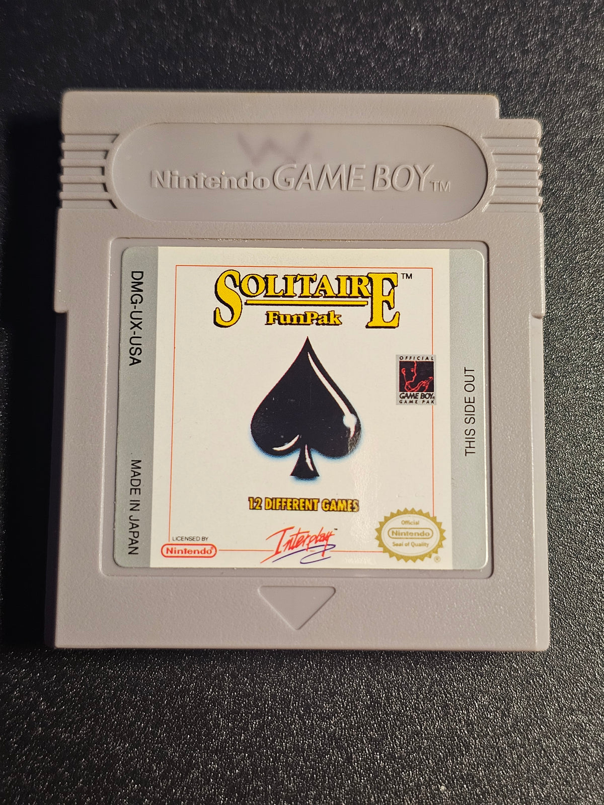 Nintendo Game boy - Solitaire Funpak