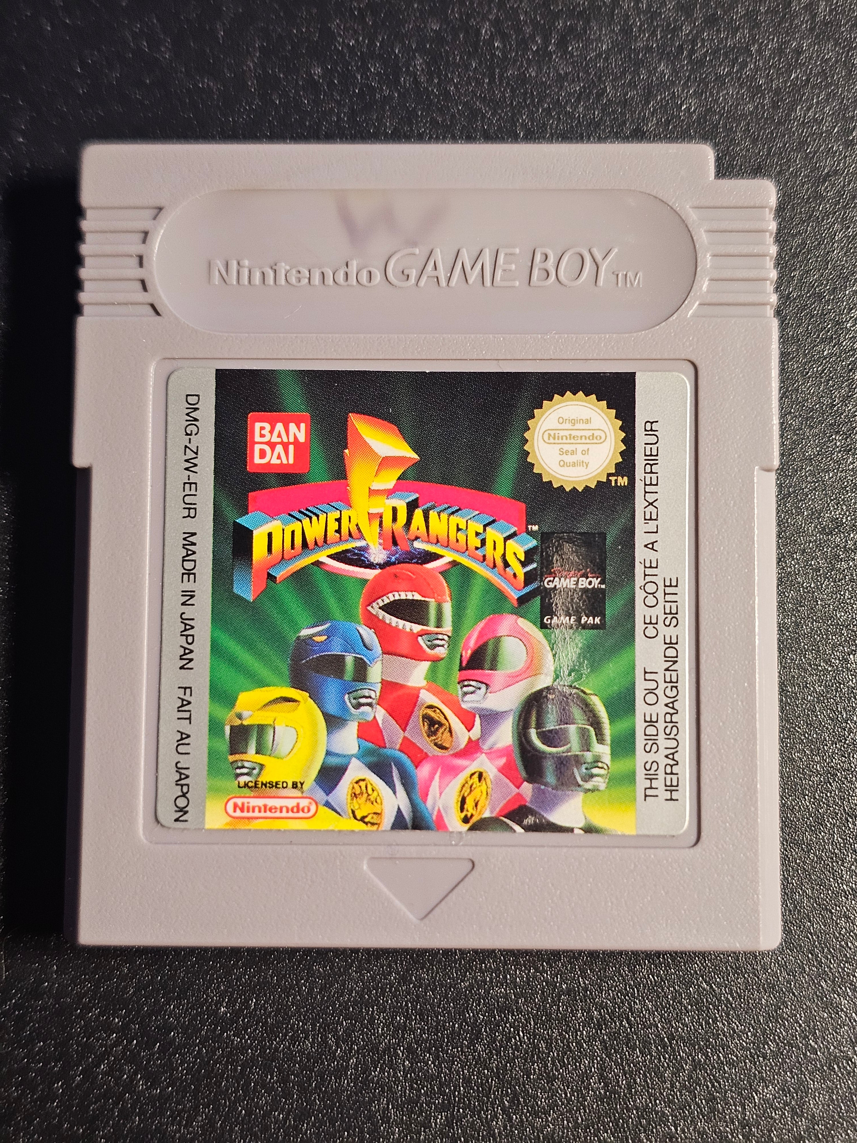 Nintendo Game boy - Mighty Morphin Power Rangers