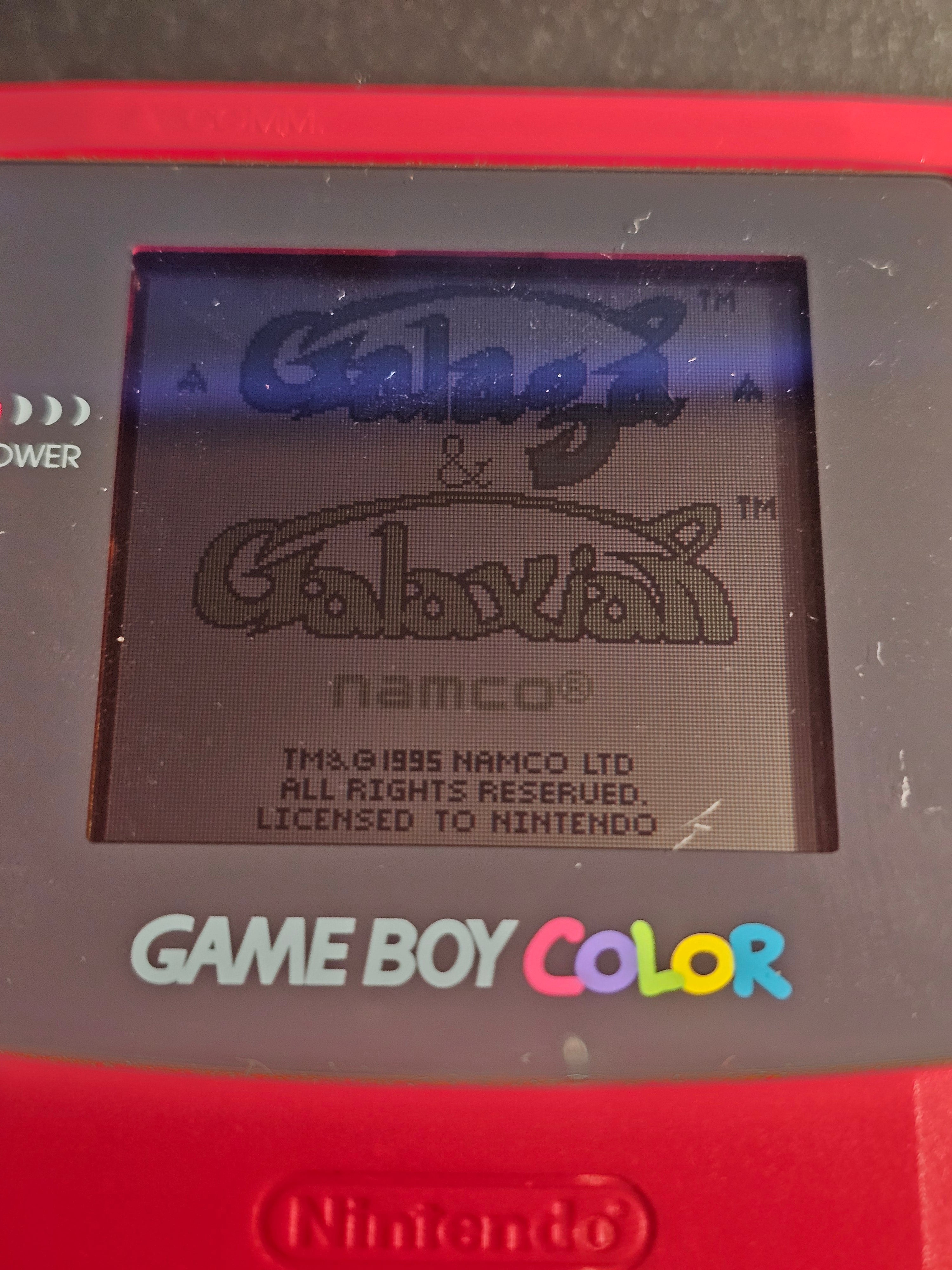 Nintendo Game boy - Arcade Classic 3 Galaga Galaxian