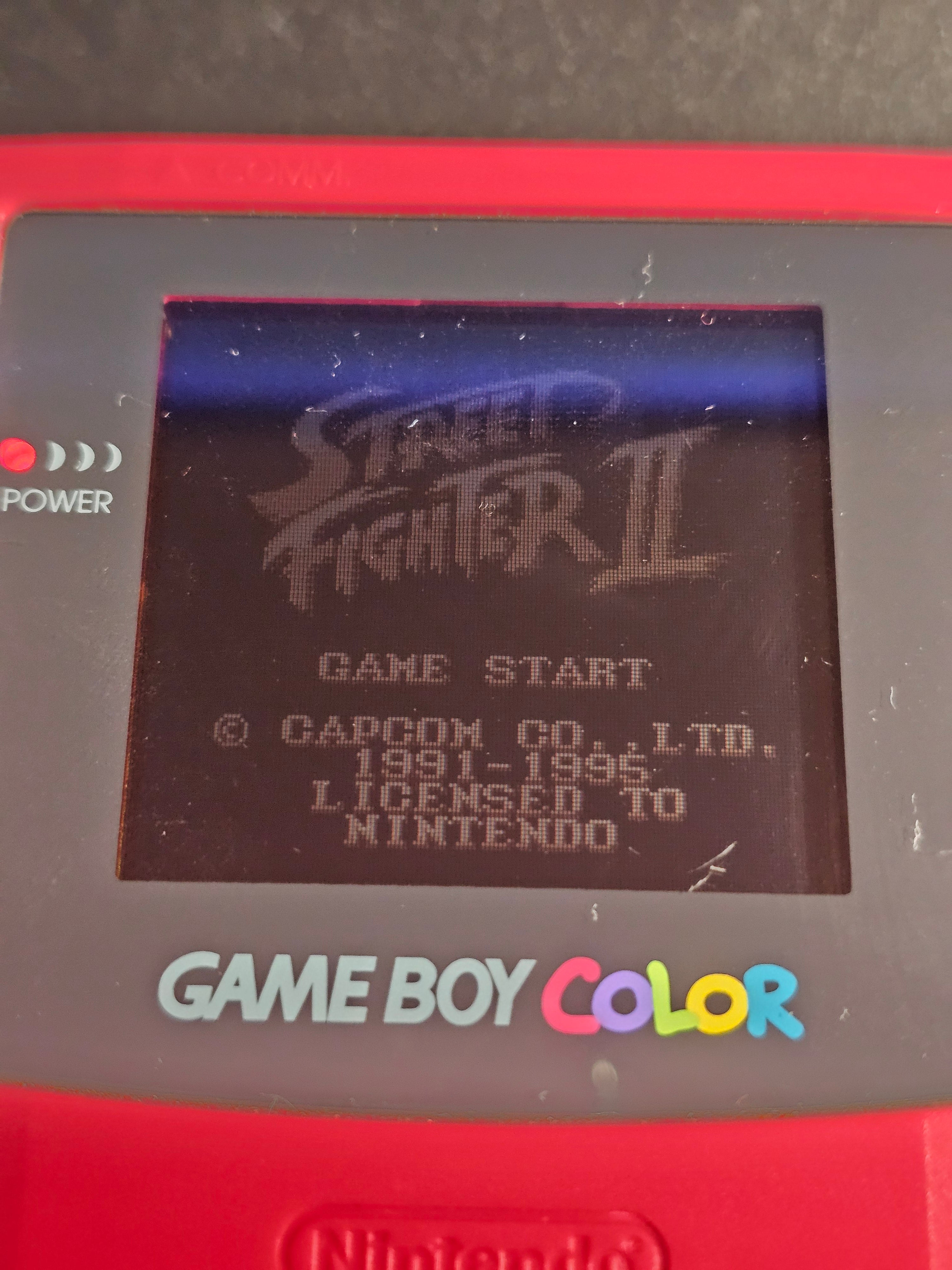 Nintendo Game boy - Street Fighter 2