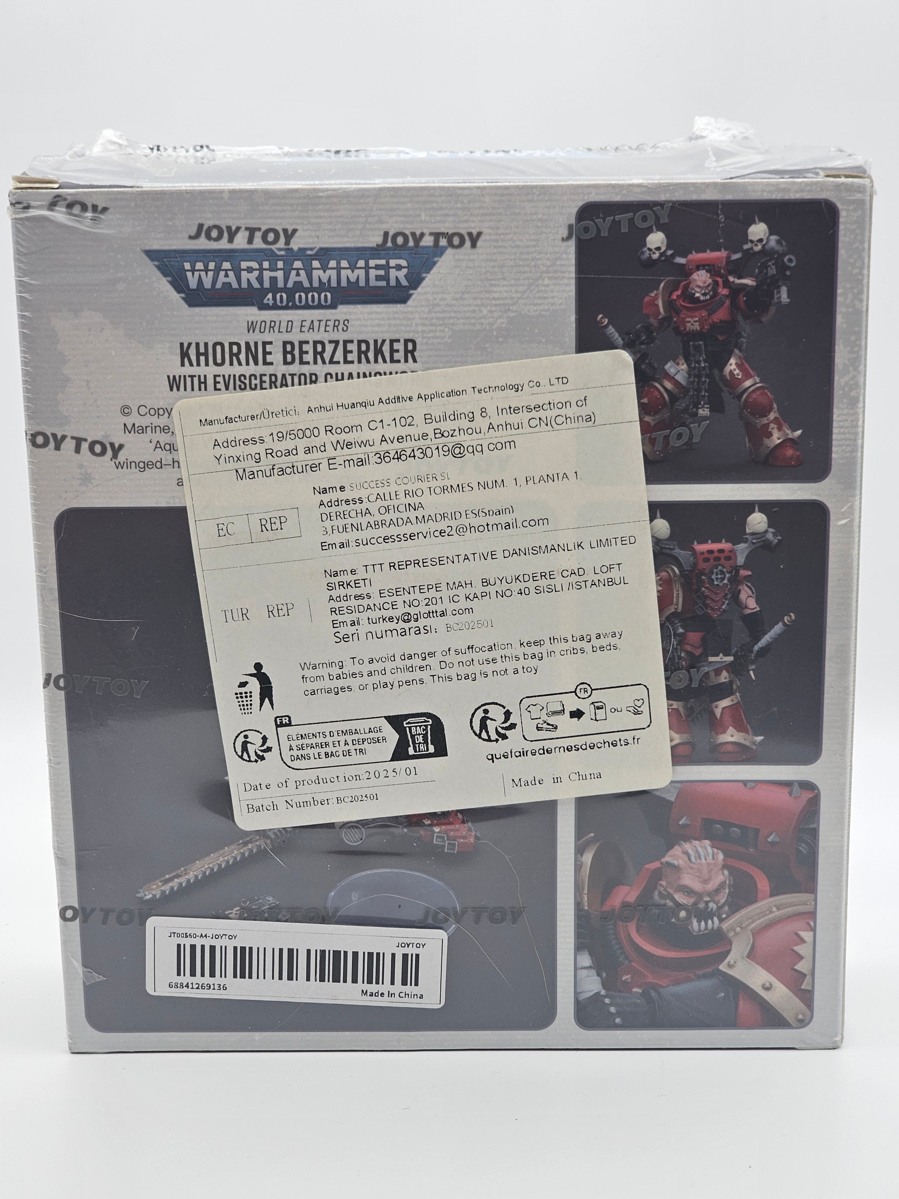 Warhammer Joytoy World Eaters Khorne Berzerker