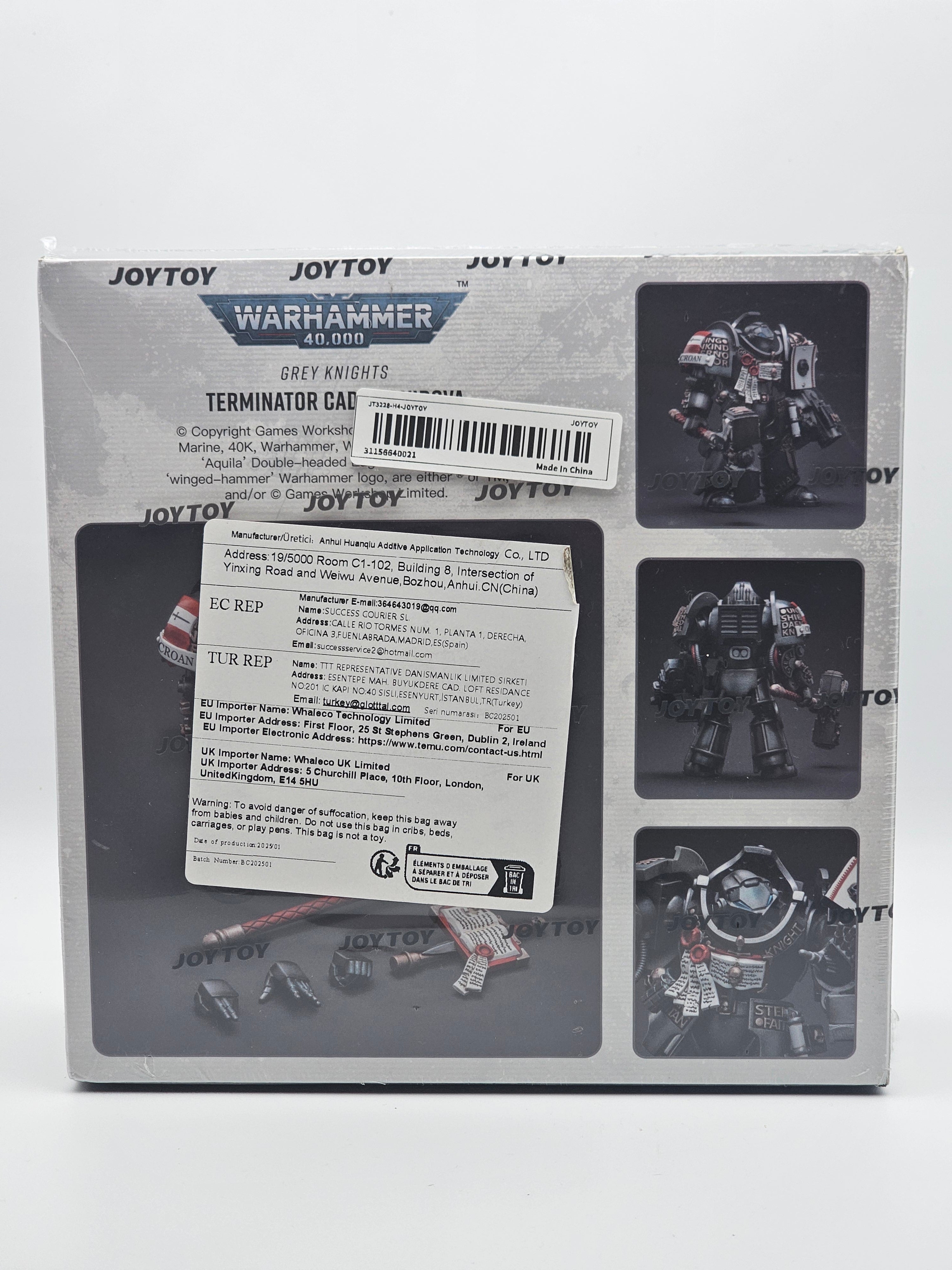 Warhammer Joytoy Grey Knights Terminator Caddon Vibova