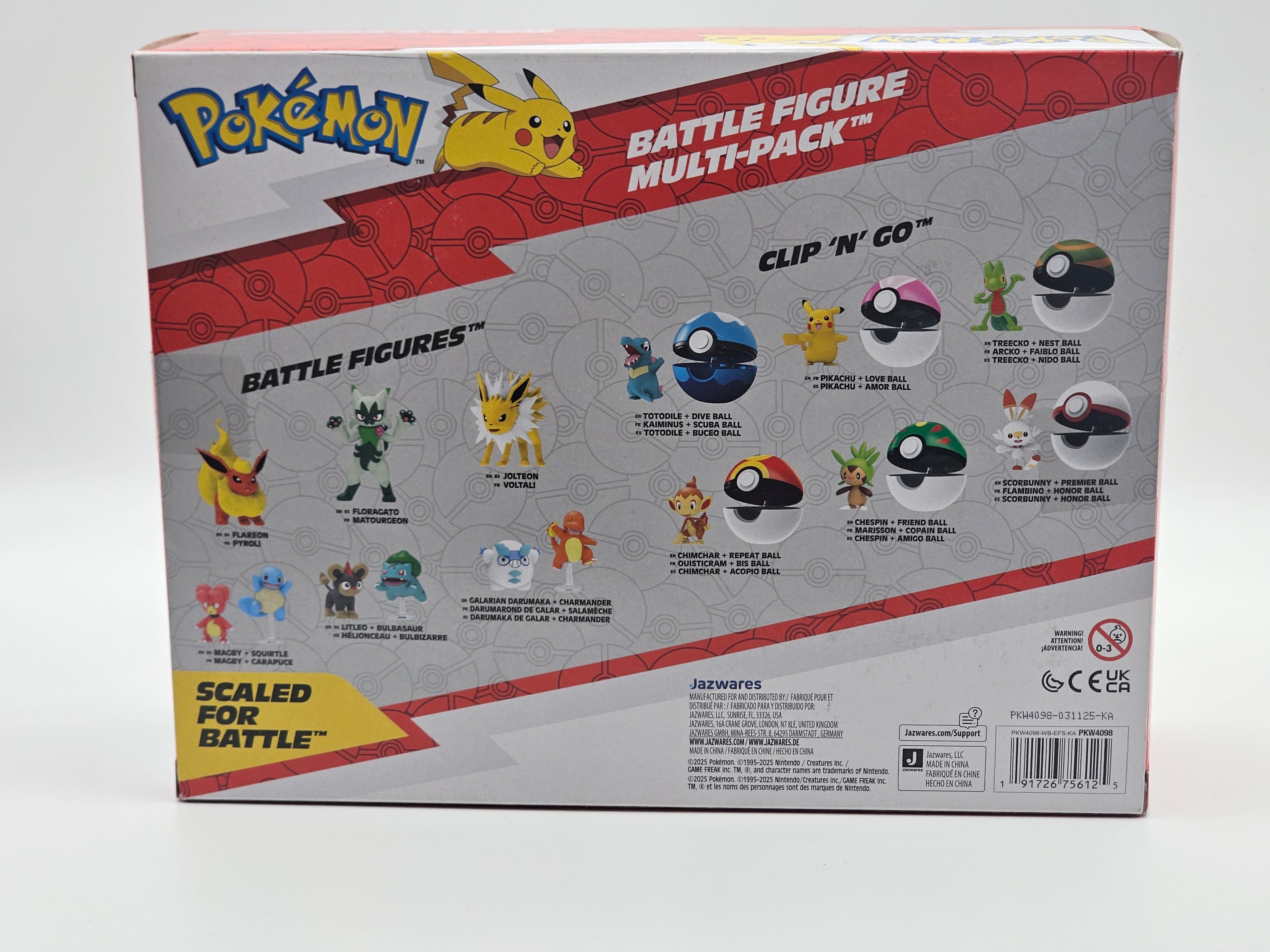 Pokemon Battle Figure Multi-Pack