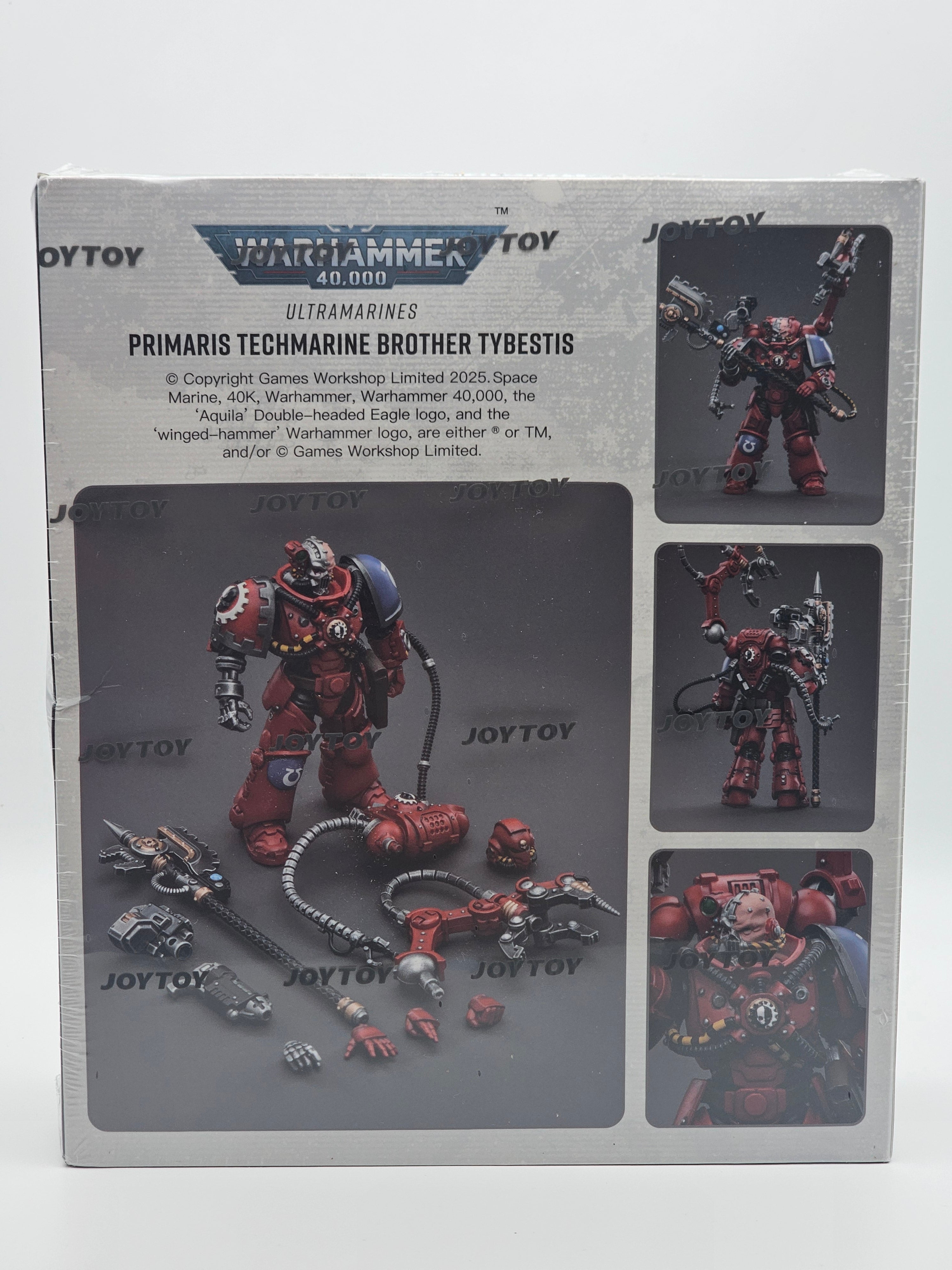 Warhammer Joytoy Ultramarines Primaris Techmarine Brother Tybestis
