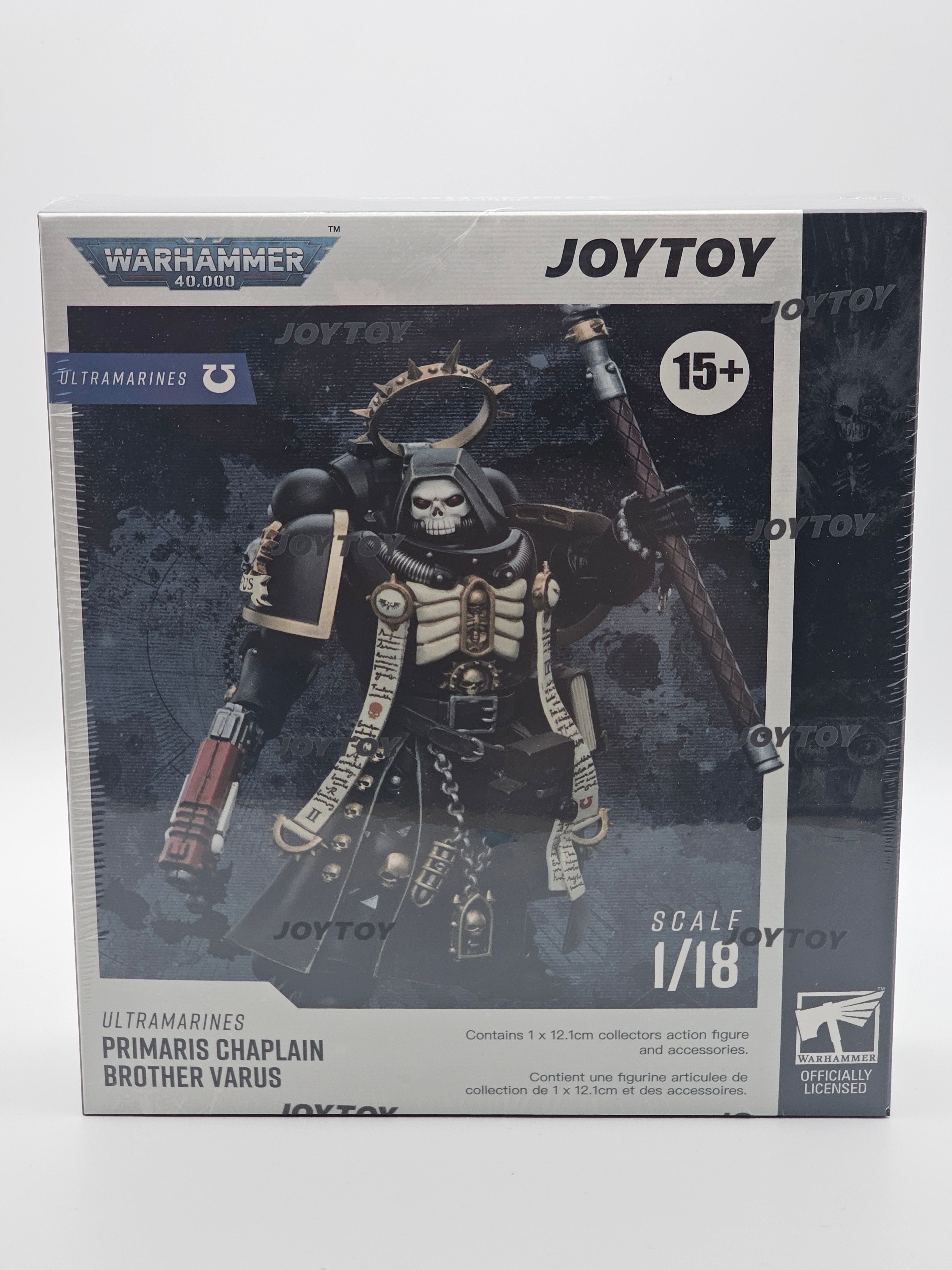 Warhammer Joytoy Ultramarines Primaris Chaplain Brother Varus