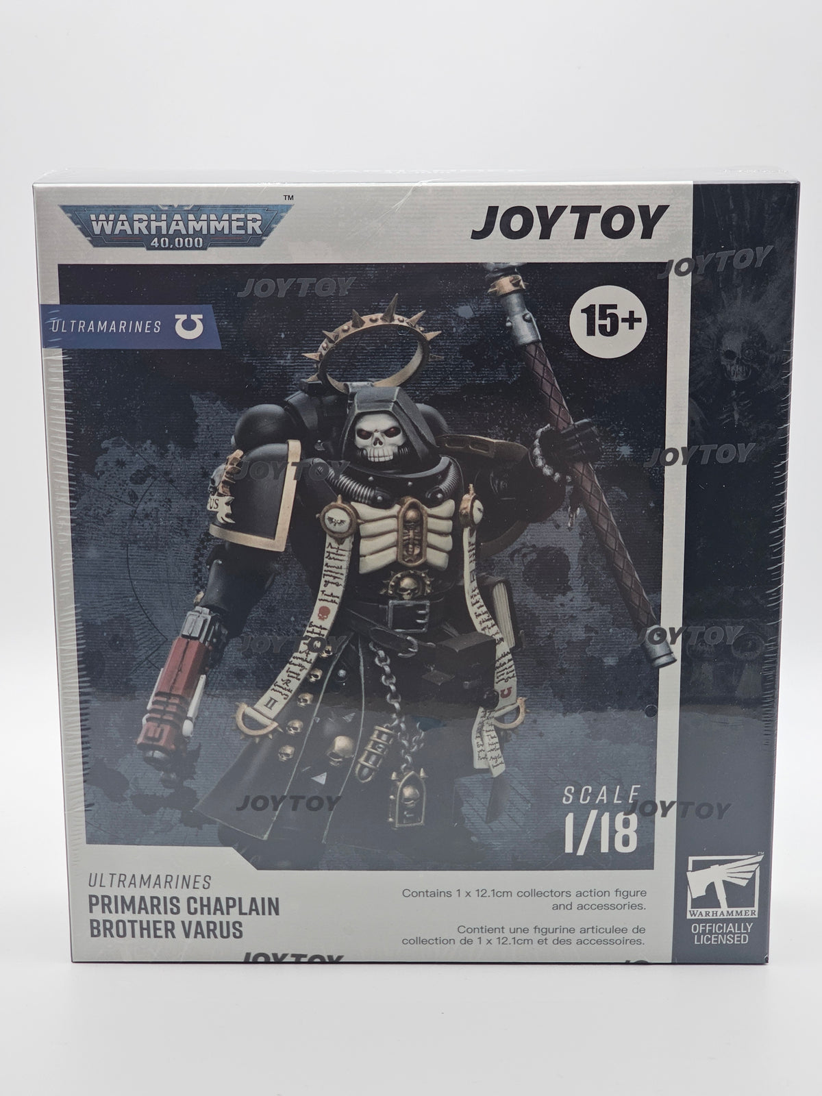 Warhammer Joytoy Ultramarines Primaris Chaplain Brother Varus