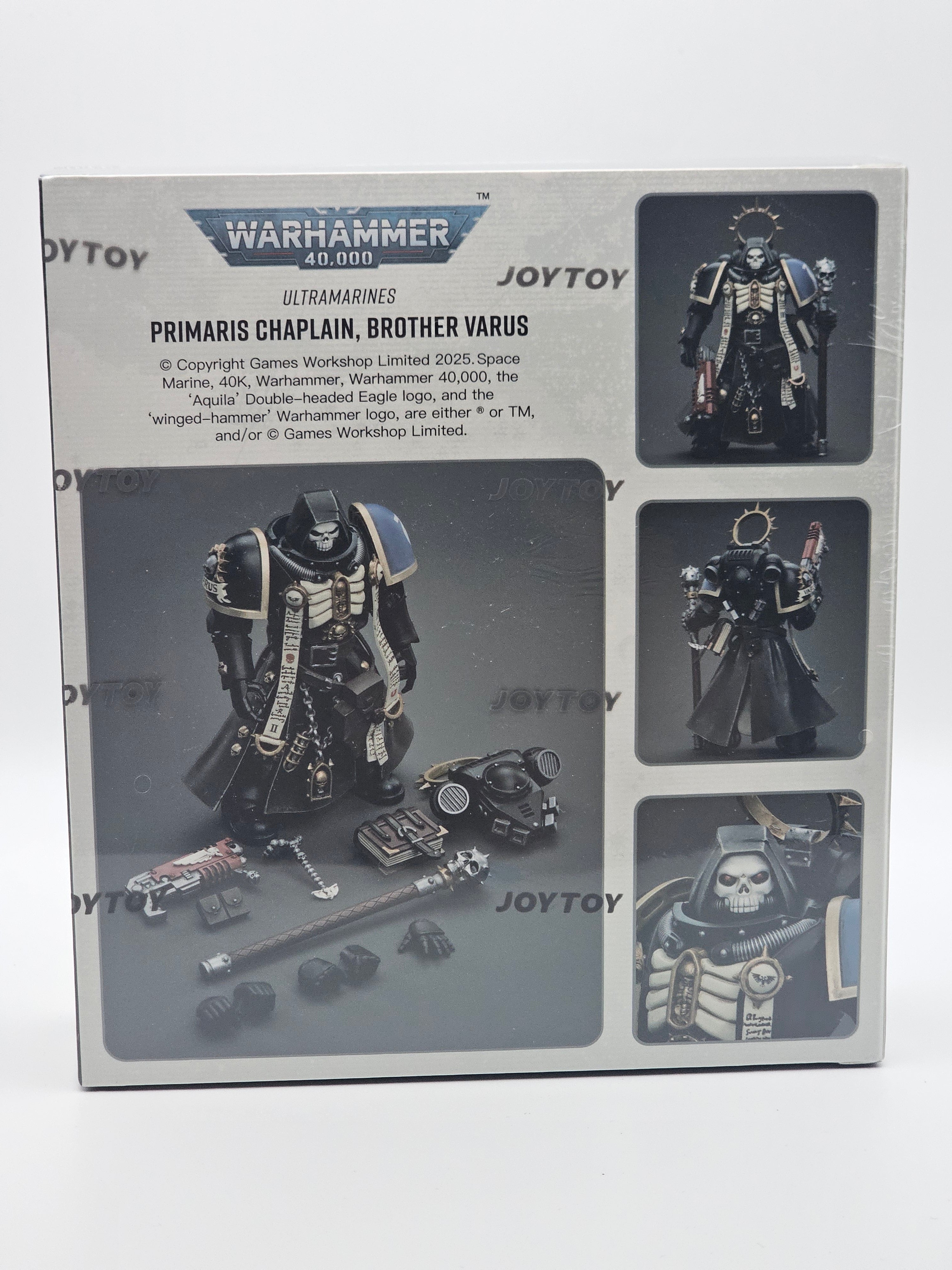 Warhammer Joytoy Ultramarines Primaris Chaplain Brother Varus
