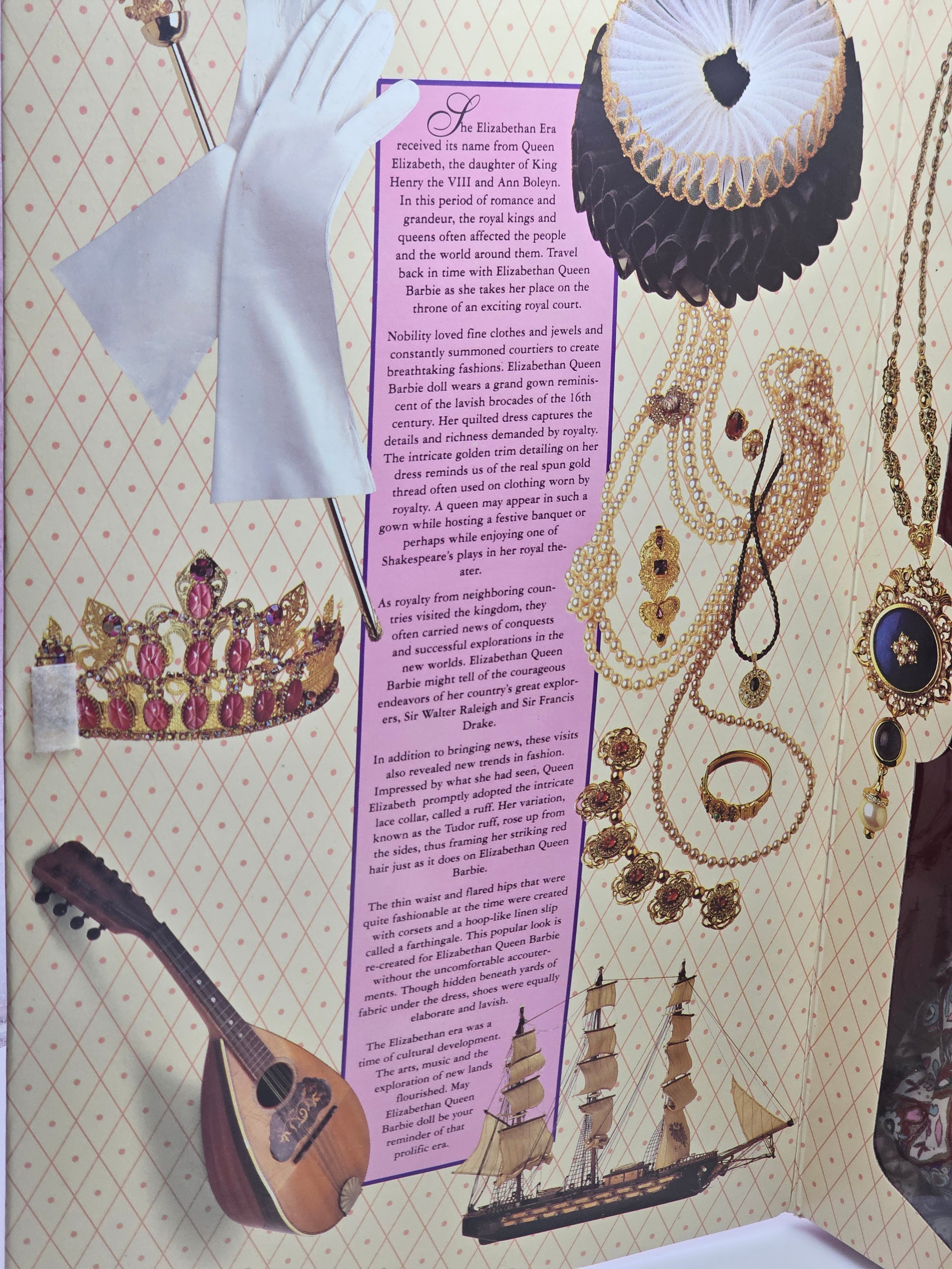 Barbie Elizabethan Queen The Great Eras Collection