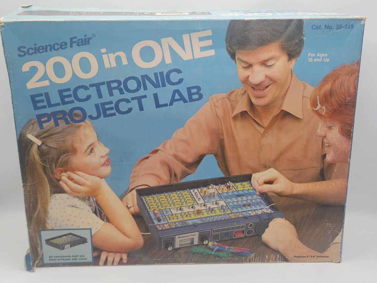 Science Fair 200 in One Electronic Project Lab