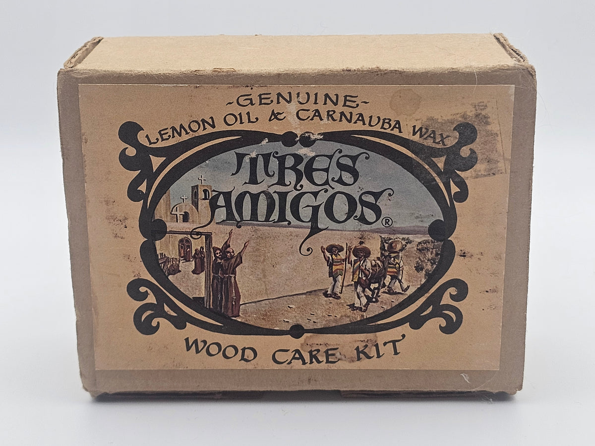 Lemon Oil & Carnauba Wax Tres Amigos Wood Care Kit
