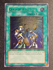 Yugioh - Card of Sanctity TLM-EN037 1st Edition Ultimate Rare