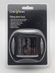 Chevron Talking Alarm Clock Digital