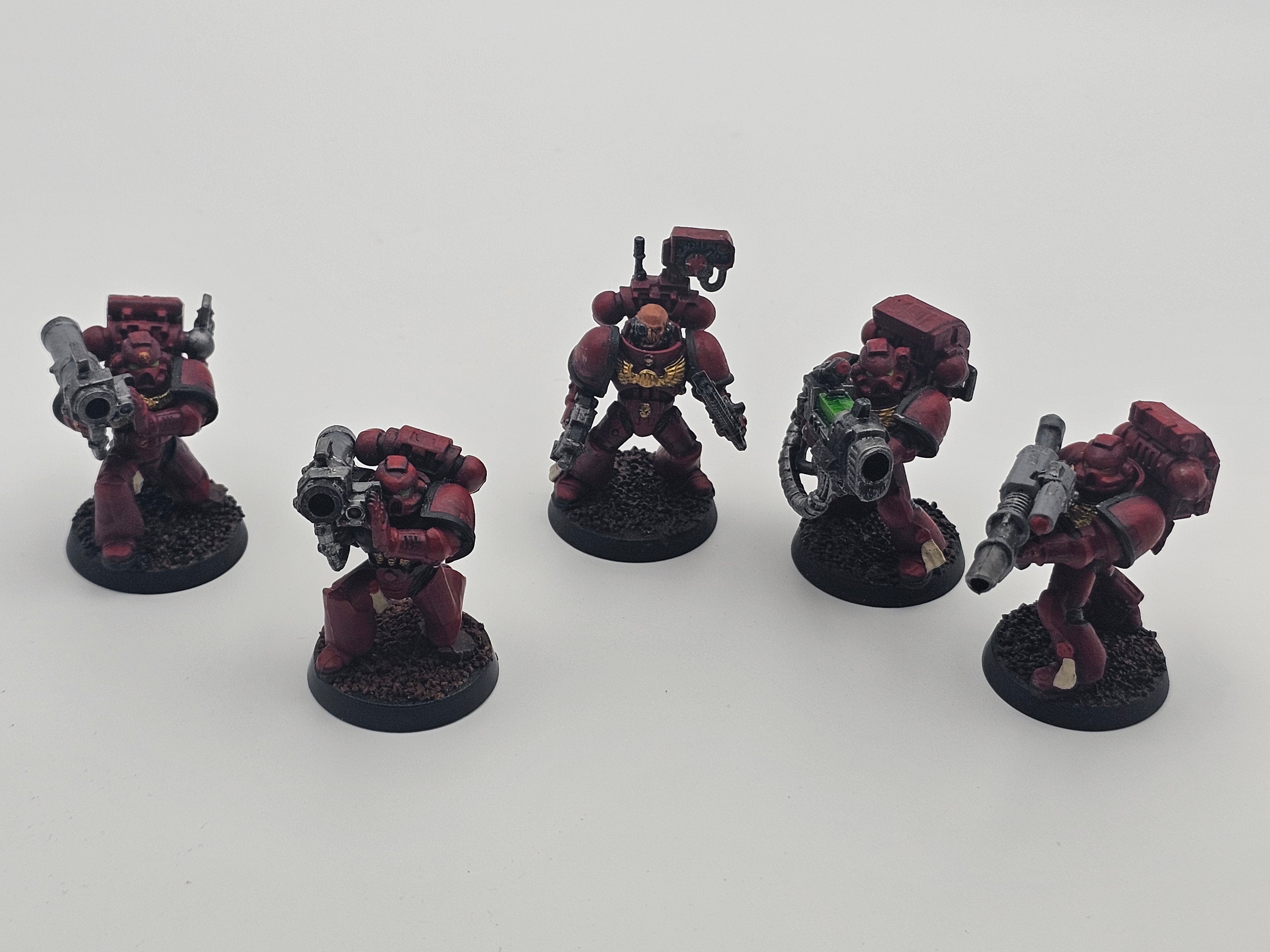 Warhammer 40k Space Marine Devastator Squad