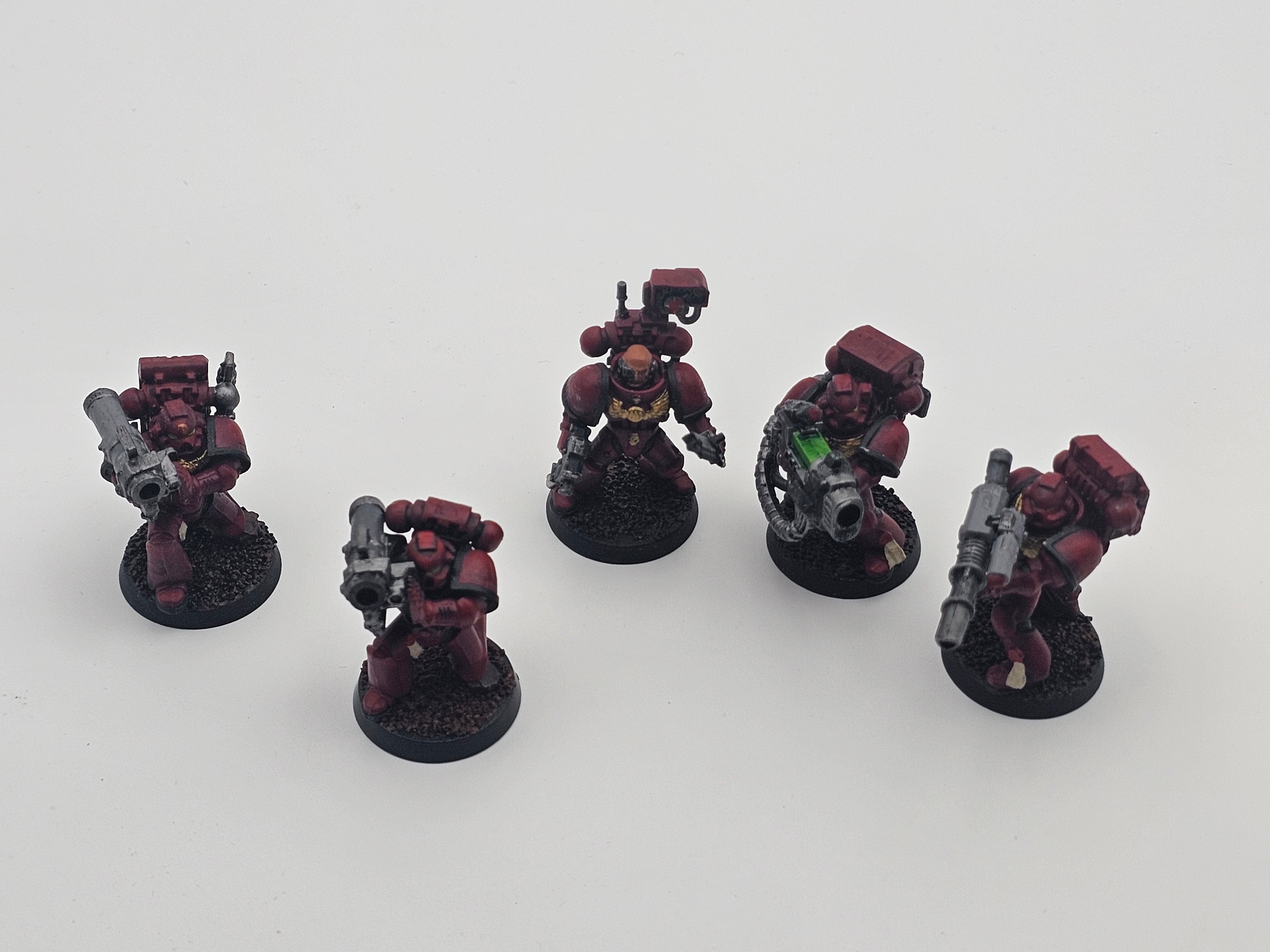 Warhammer 40k Space Marine Devastator Squad