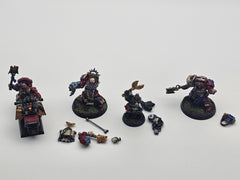Warhammer 40k Space Marine Metal Chaplin and Librarians