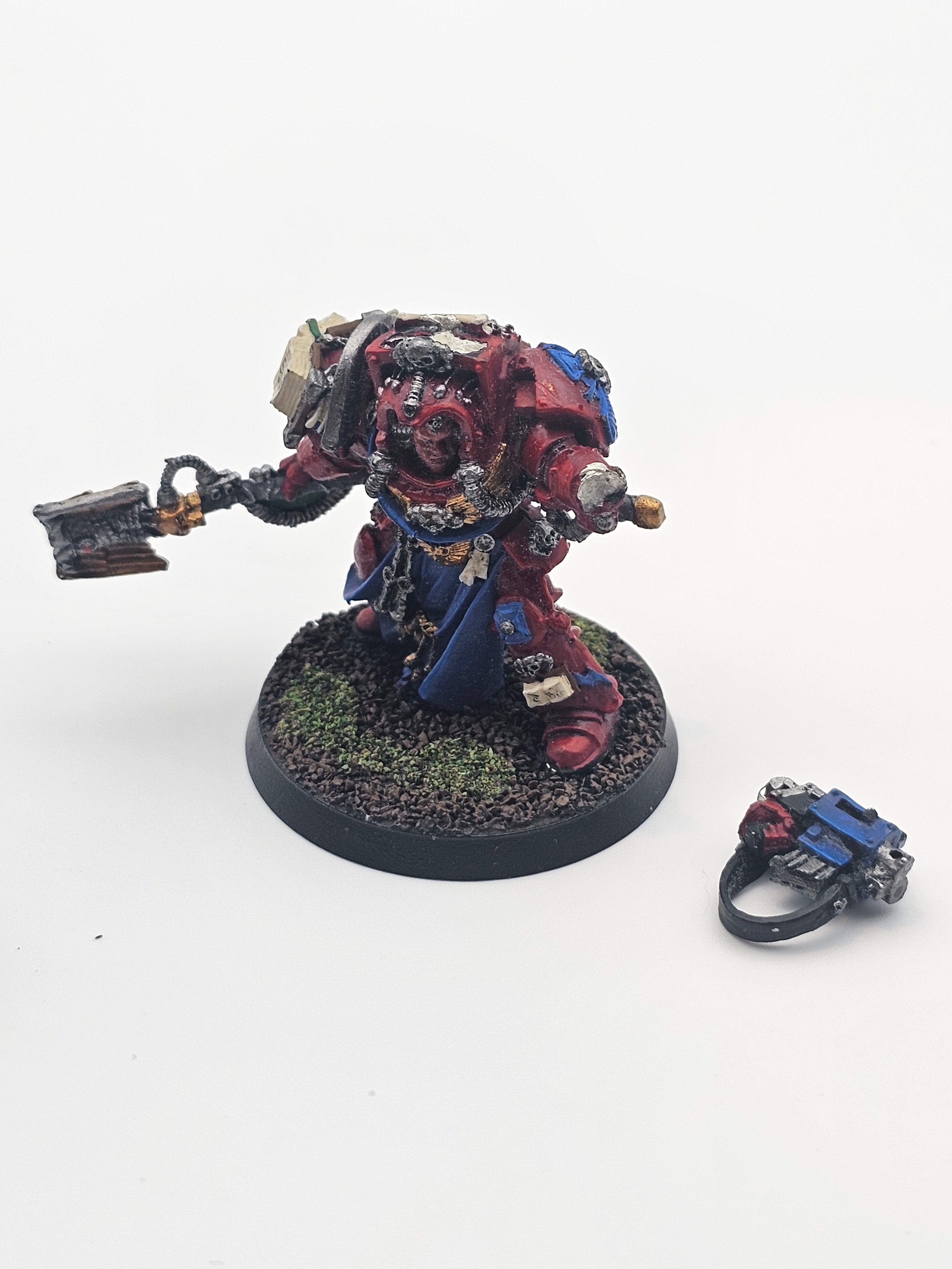 Warhammer 40k Space Marine Metal Chaplin and Librarians