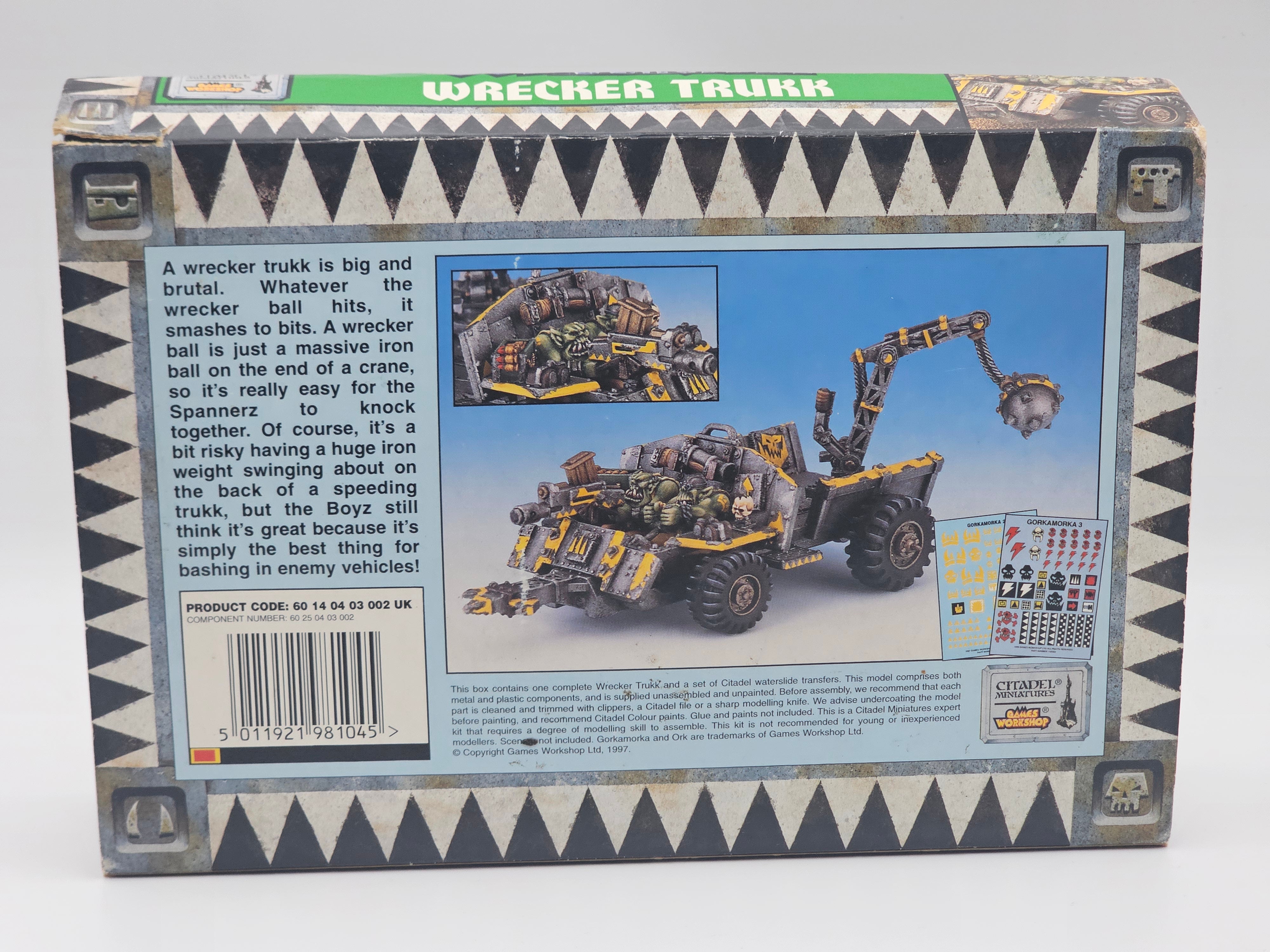 Warhammer 40k Gorkamorka Wrecker Trukk