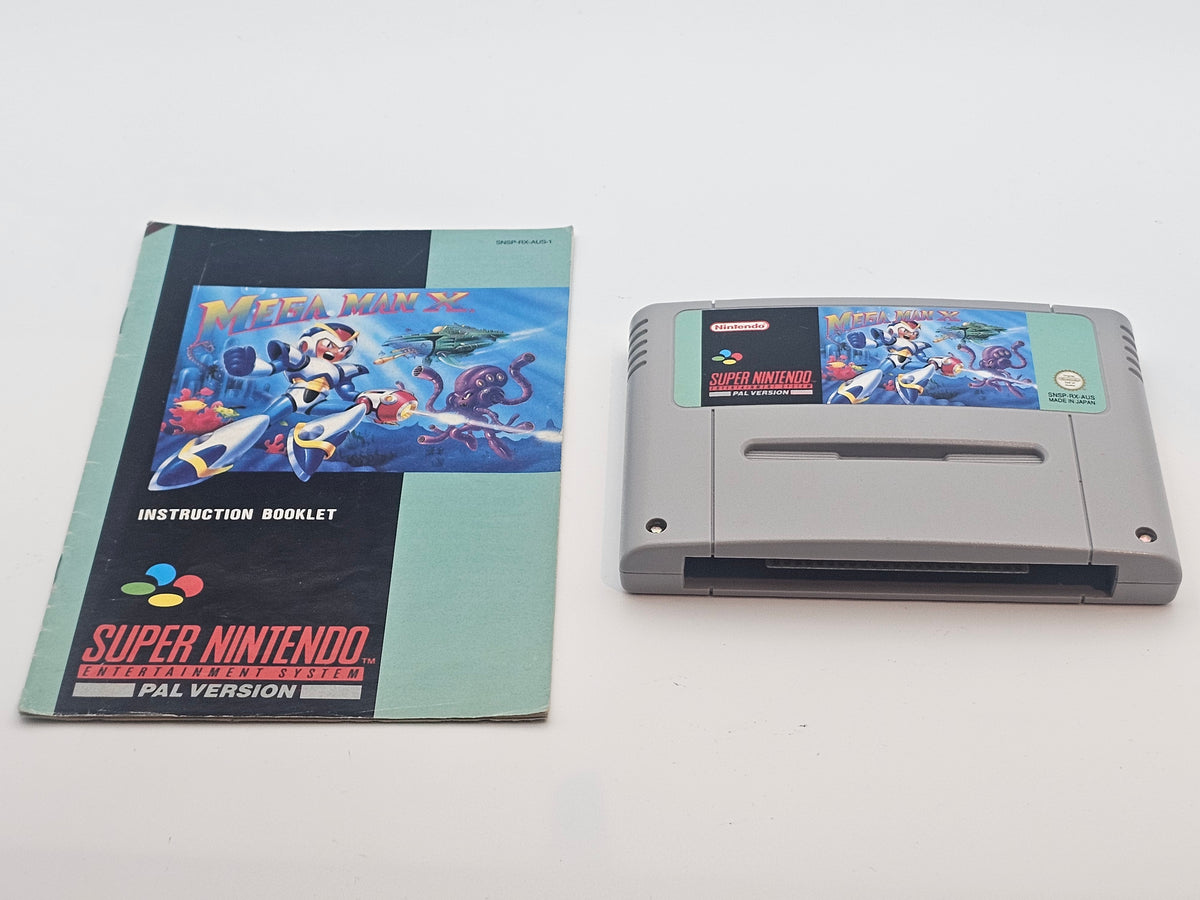Super Nintendo - Mega Man X PAL