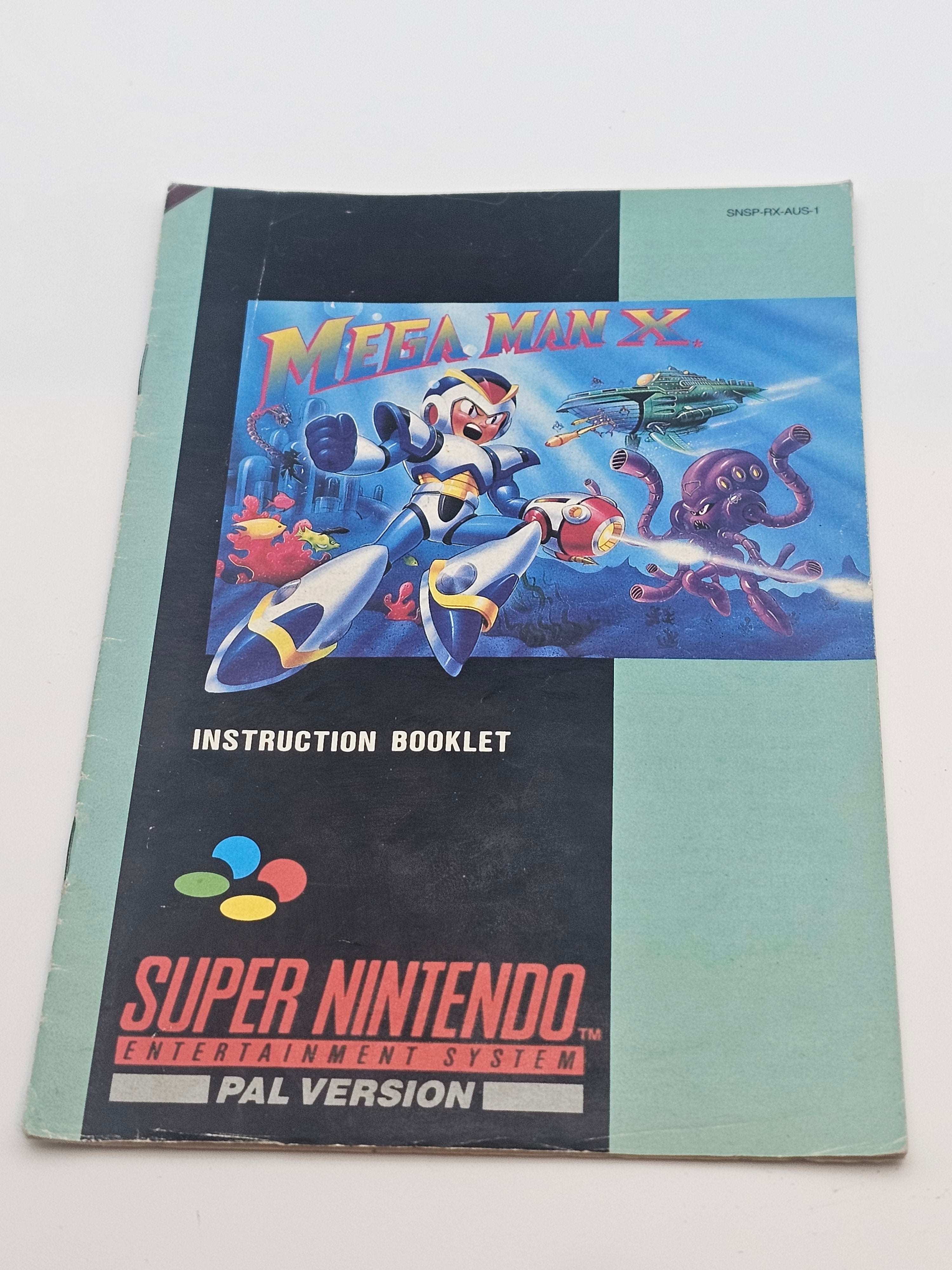 Super Nintendo - Mega Man X PAL