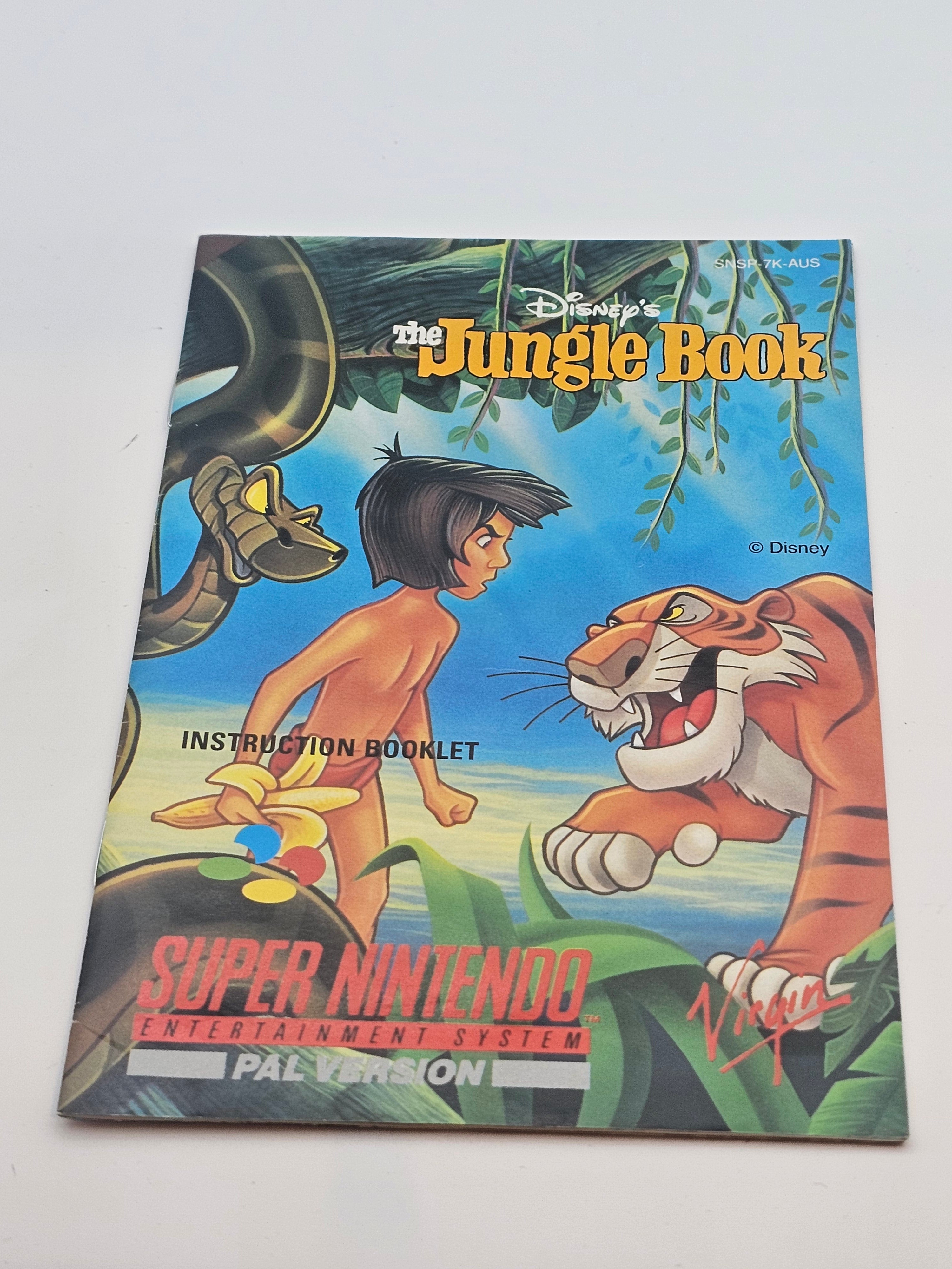 Super Nintendo - Disney's the Jungle Book Boxed