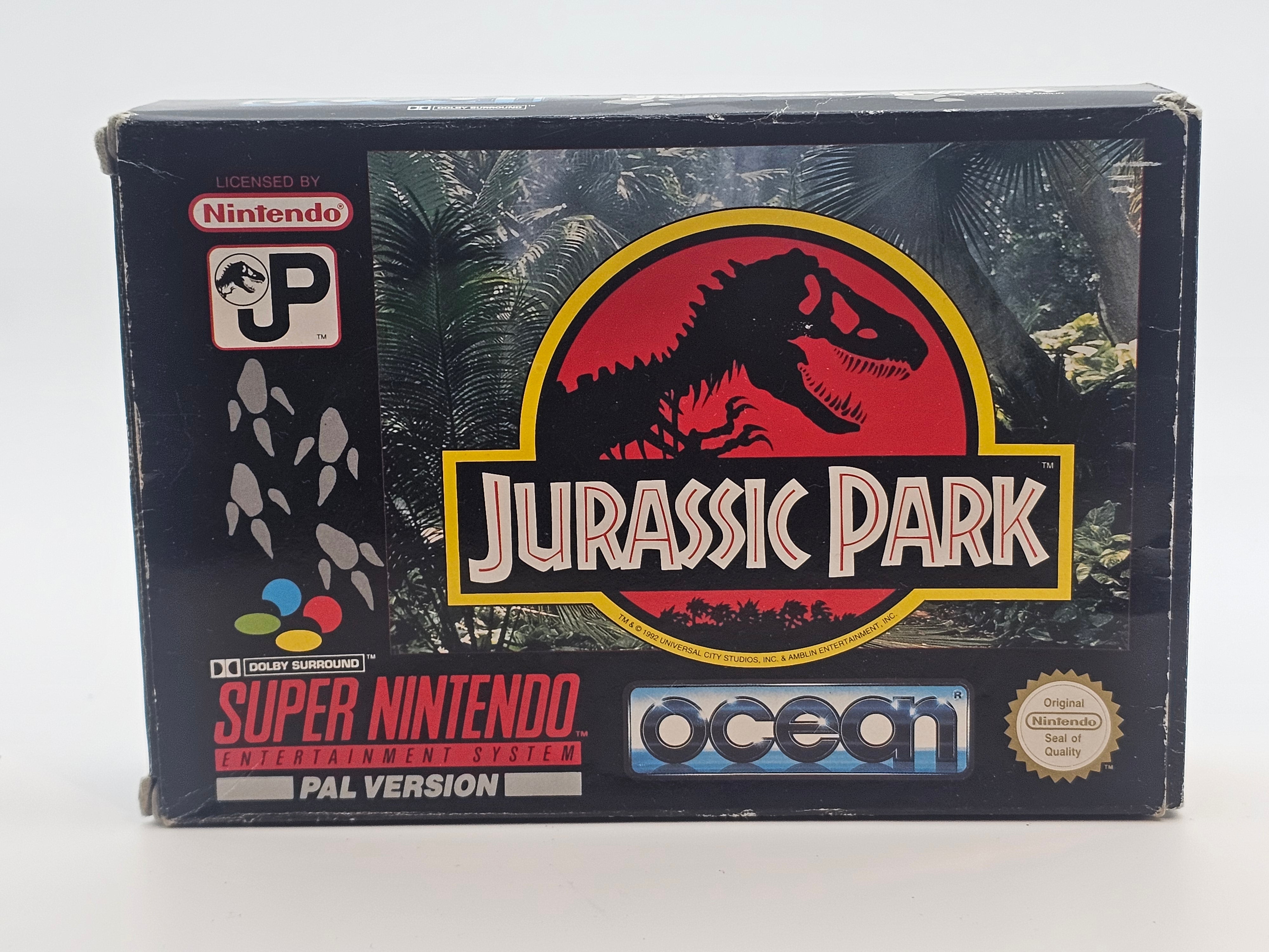 Super Nintendo - Jurassic Park PAL Boxed