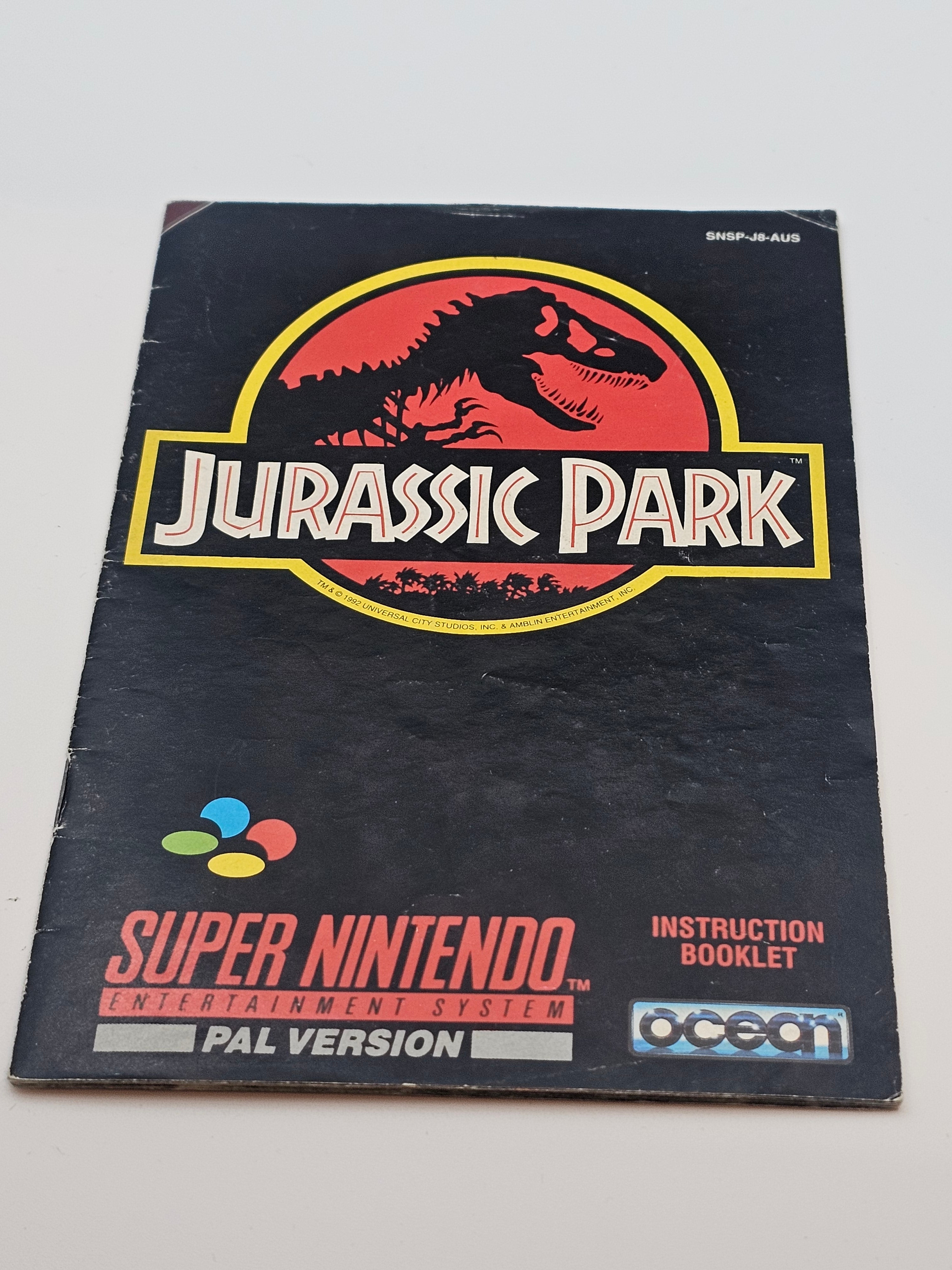 Super Nintendo - Jurassic Park PAL Boxed