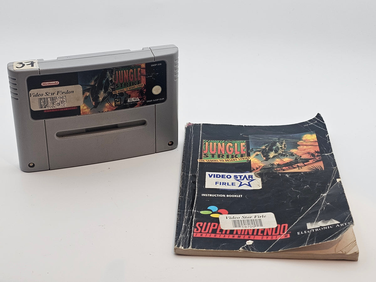 Super Nintendo - Jungle Strike PAL
