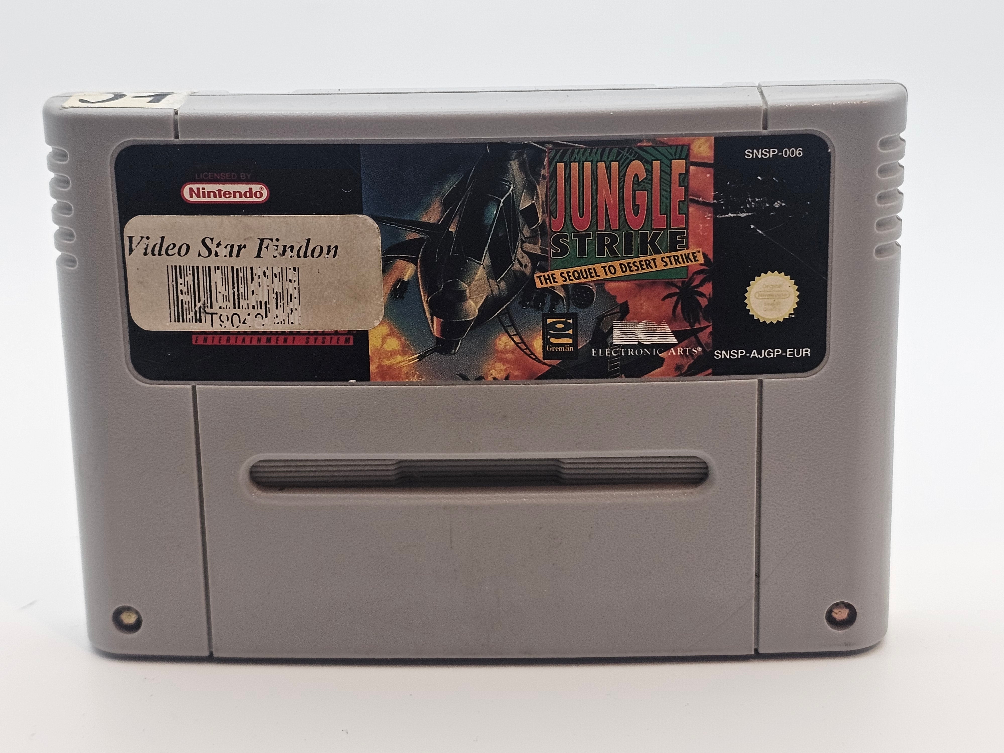 Super Nintendo - Jungle Strike PAL