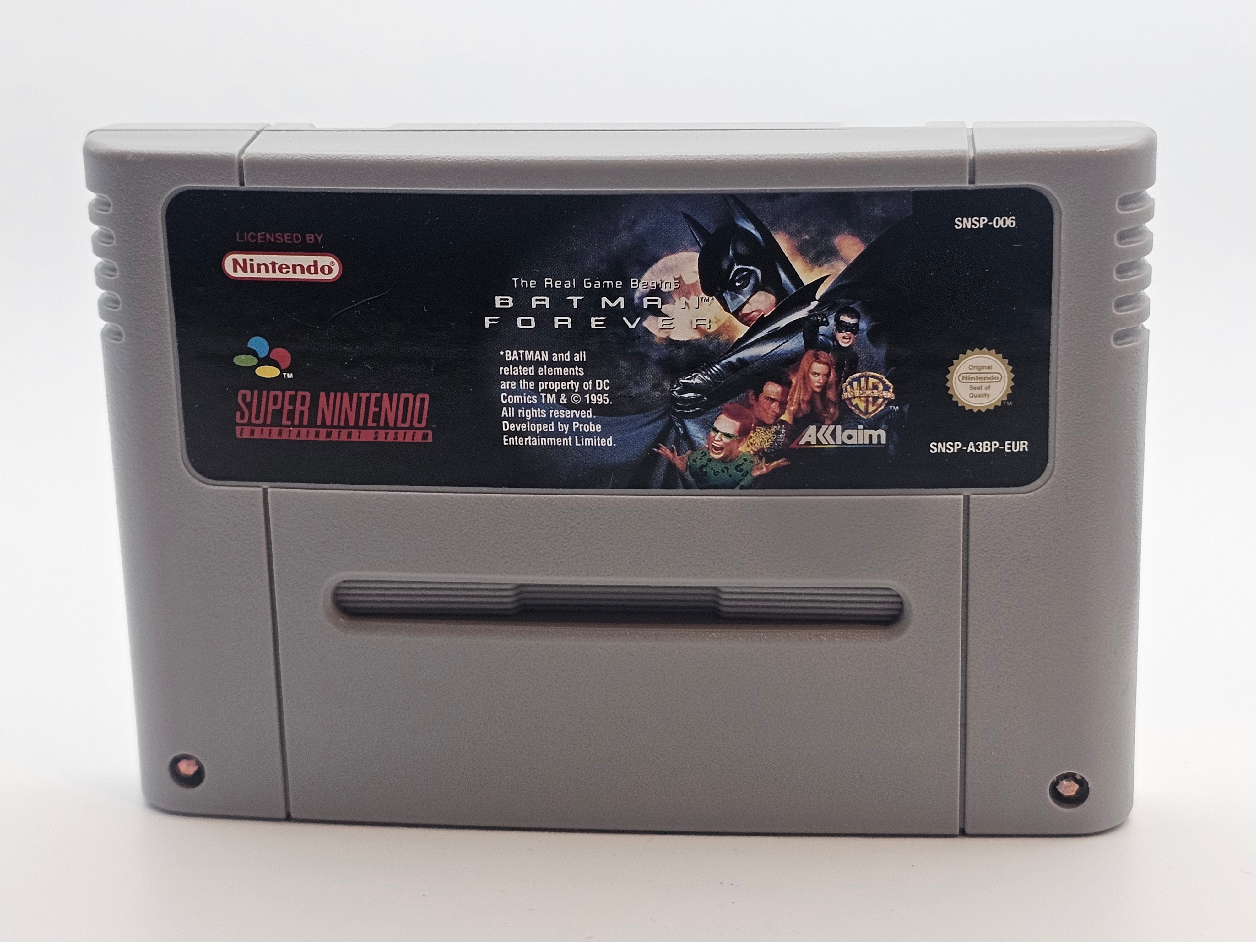 Super Nintendo - Batman Forever PAL Boxed