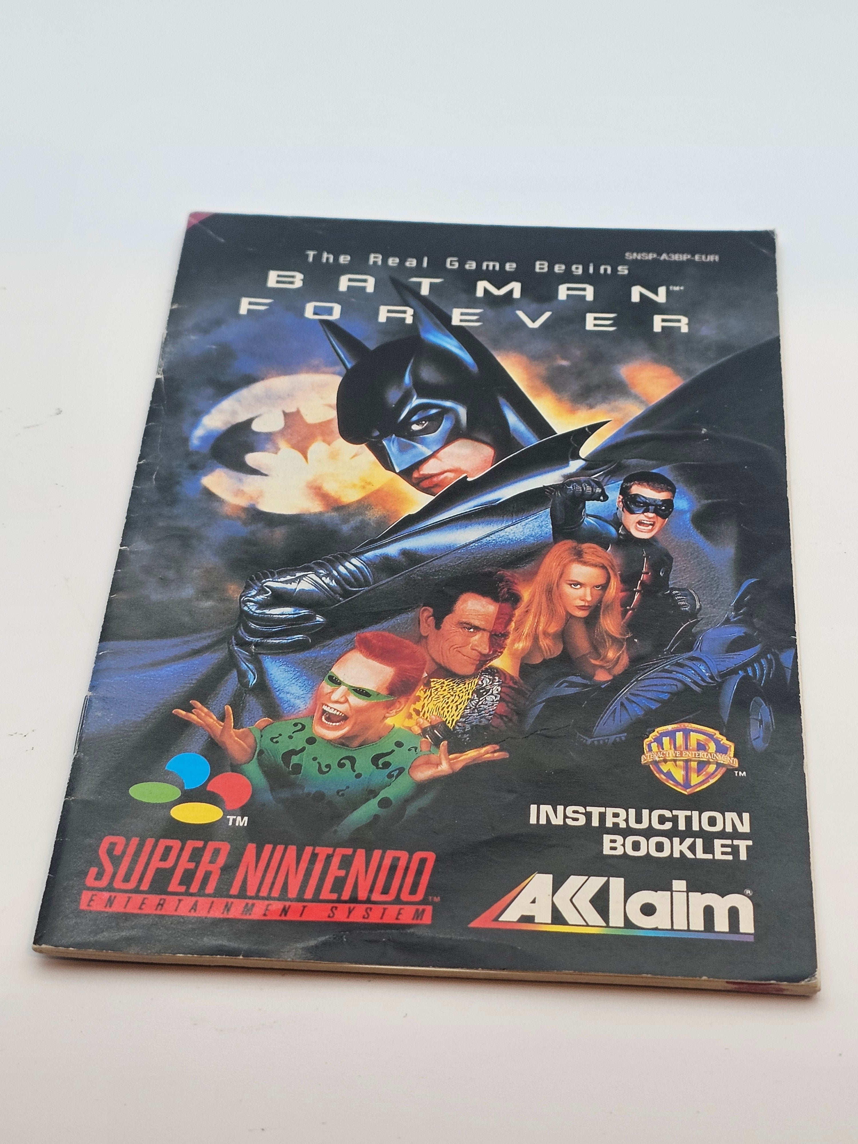 Super Nintendo - Batman Forever PAL Boxed