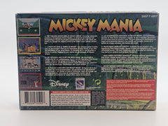 Super Nintendo - Disney Mickey Mania PAL Boxed