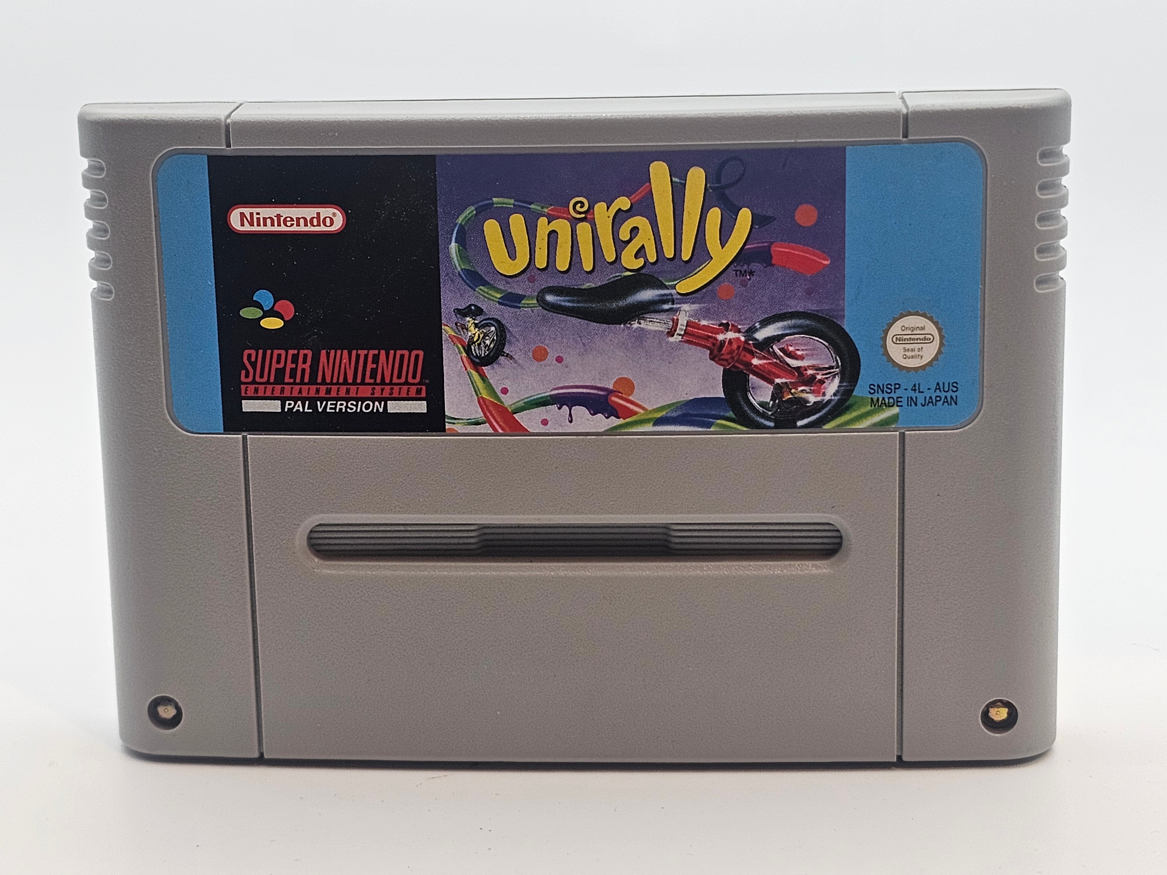 Super Nintendo - Unirally Boxed