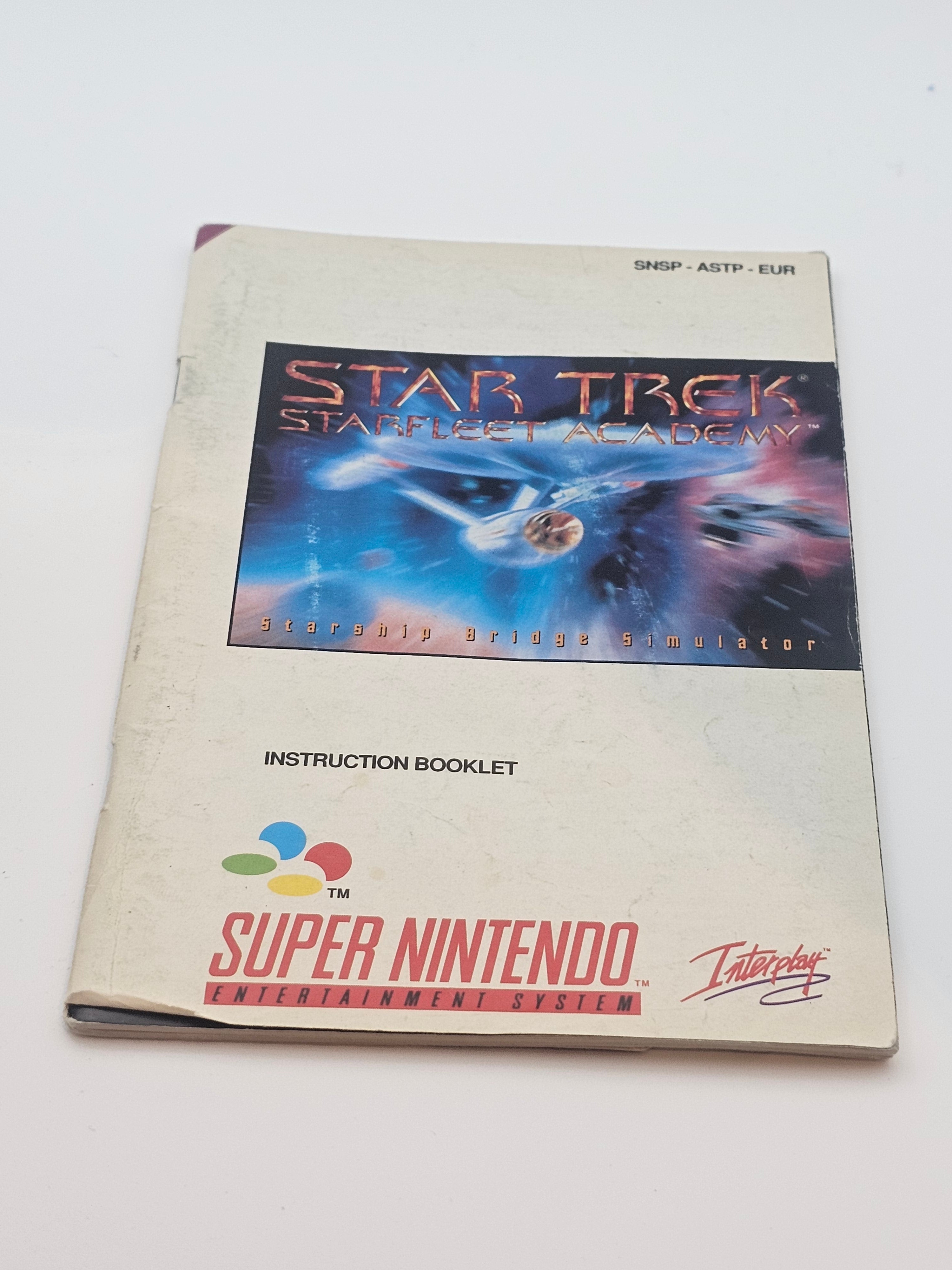 Super Nintendo - Star Trek Starfleet Academy PAL Boxed