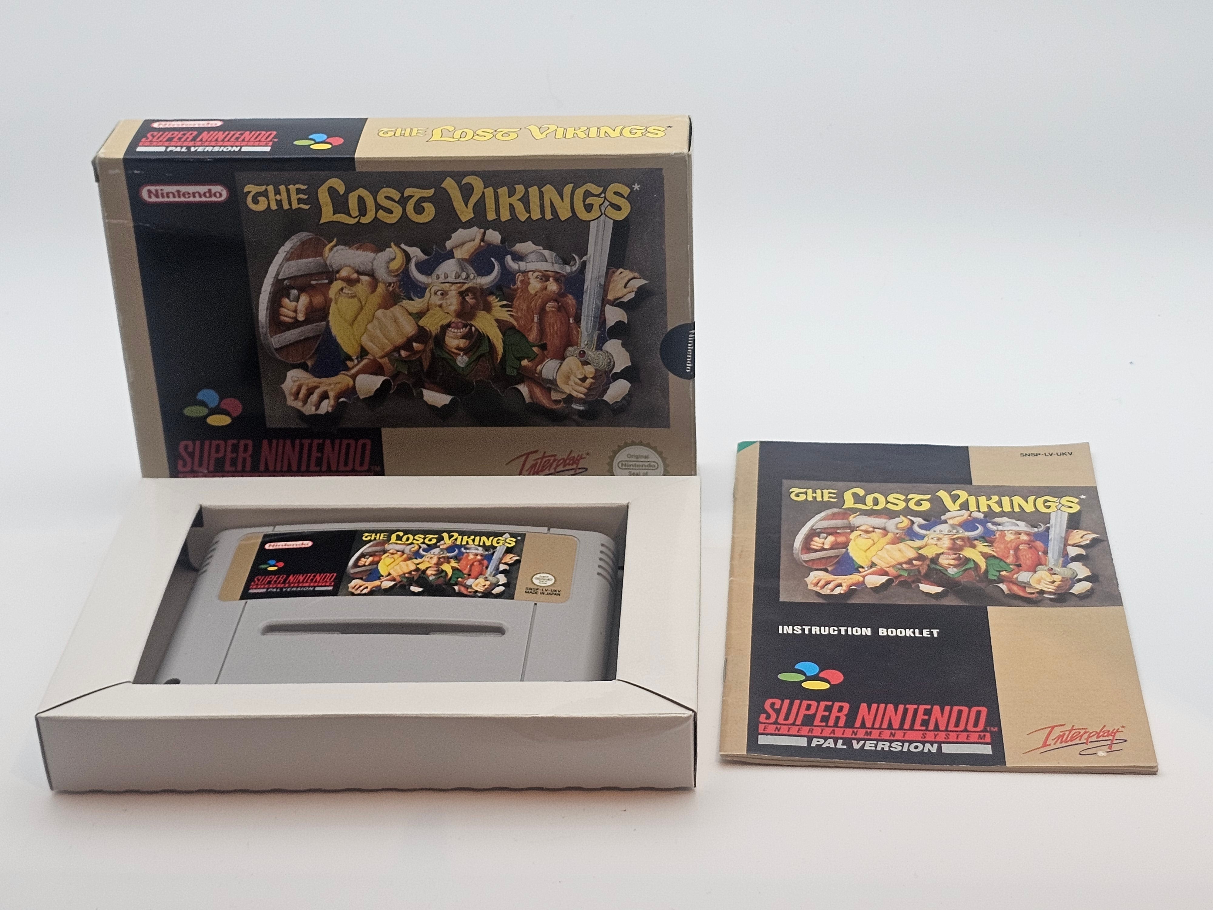 Super Nintendo - The Lost Vikings PAL Boxed