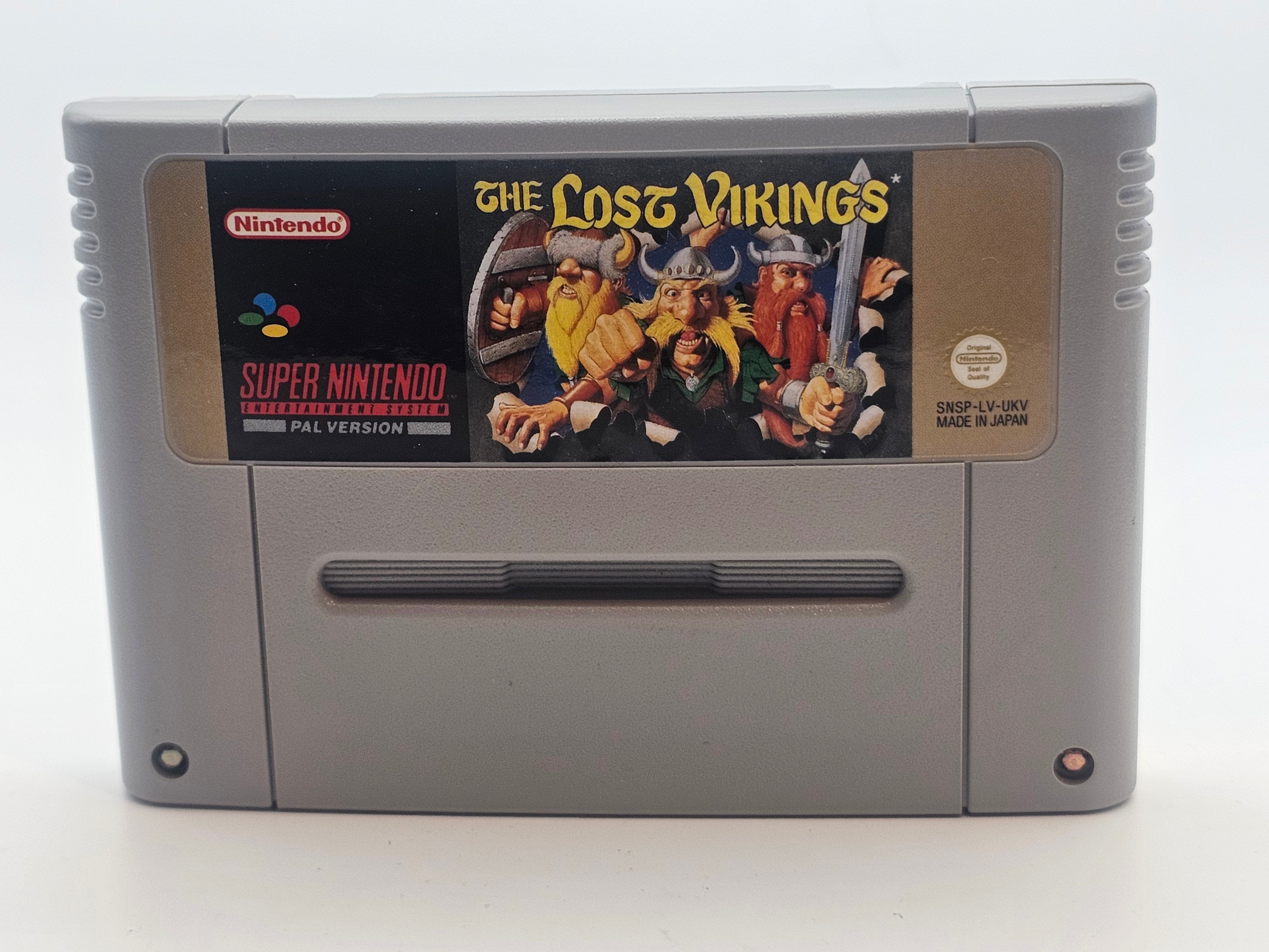 Super Nintendo - The Lost Vikings PAL Boxed