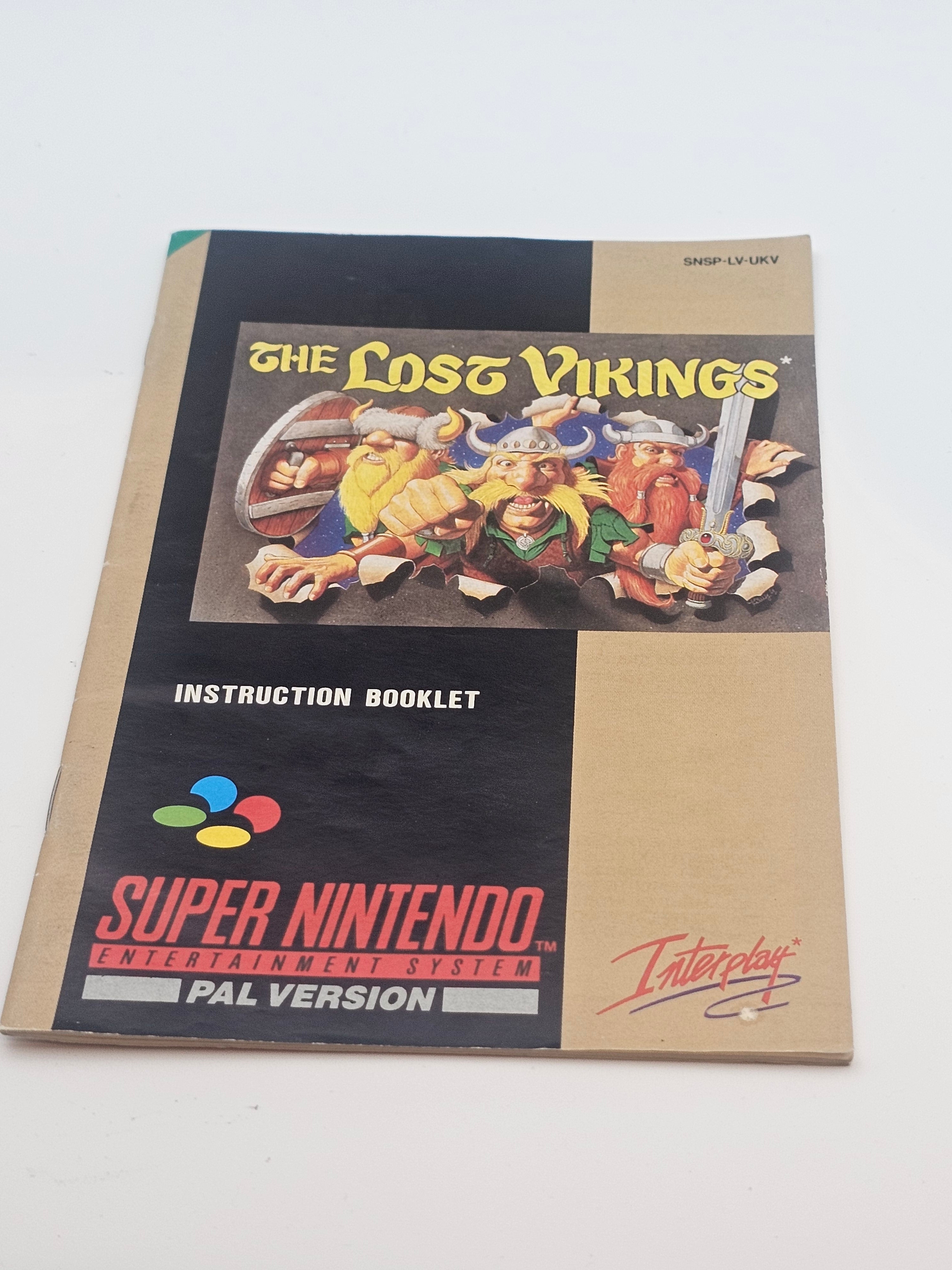 Super Nintendo - The Lost Vikings PAL Boxed