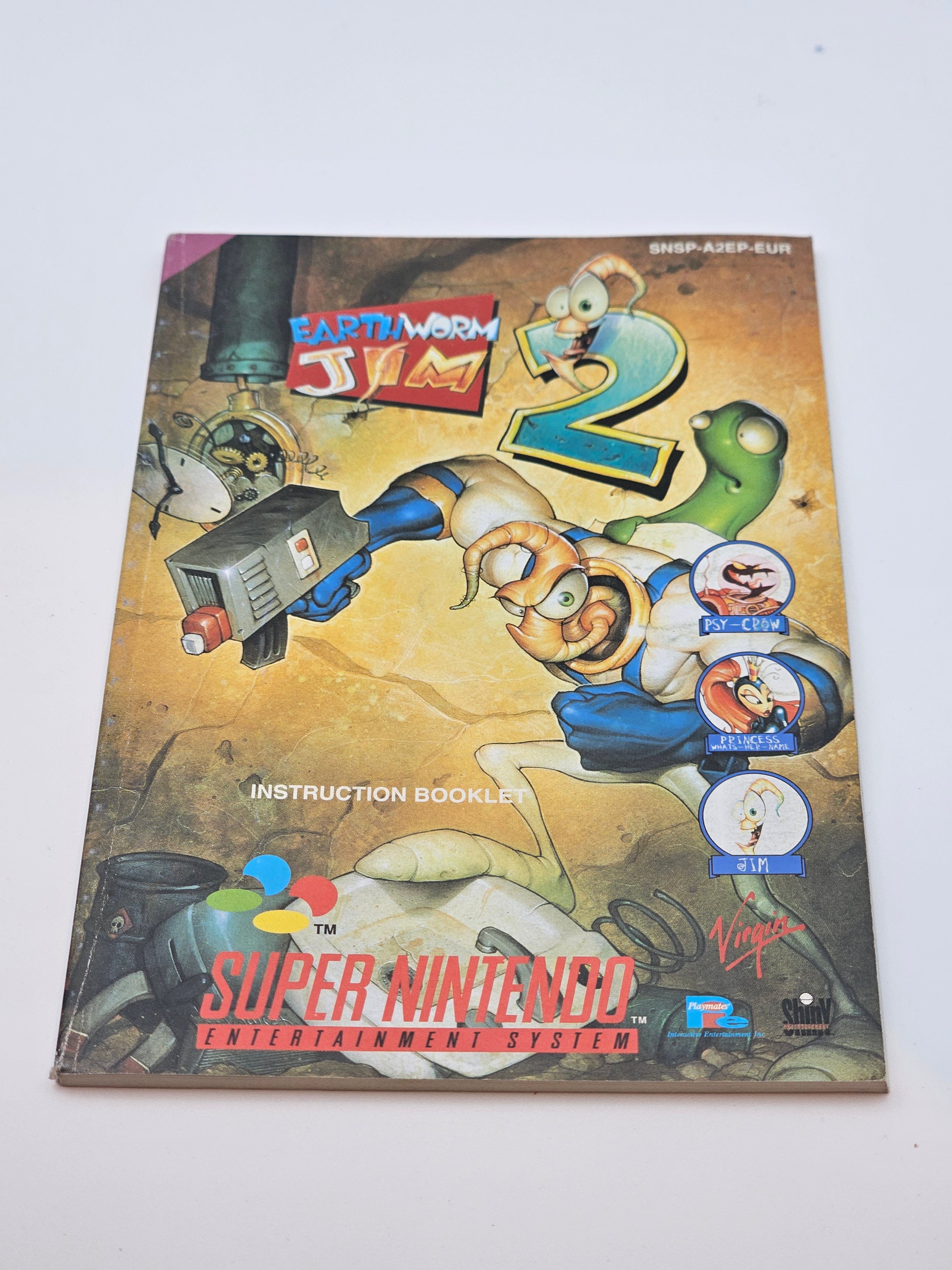 Super Nintendo - Earthworm Jim 2 PAL Boxed