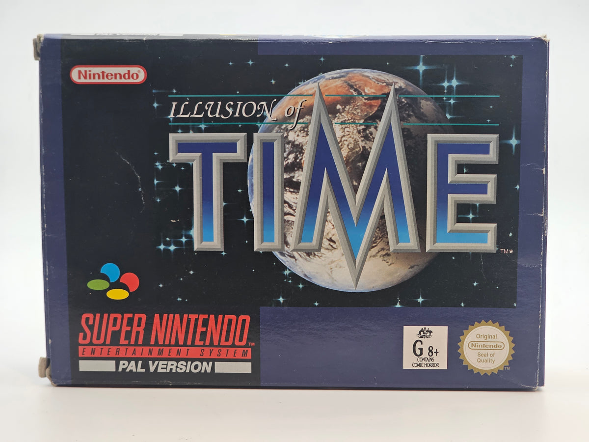 Super Nintendo - Illusion of Time PAL Boxed