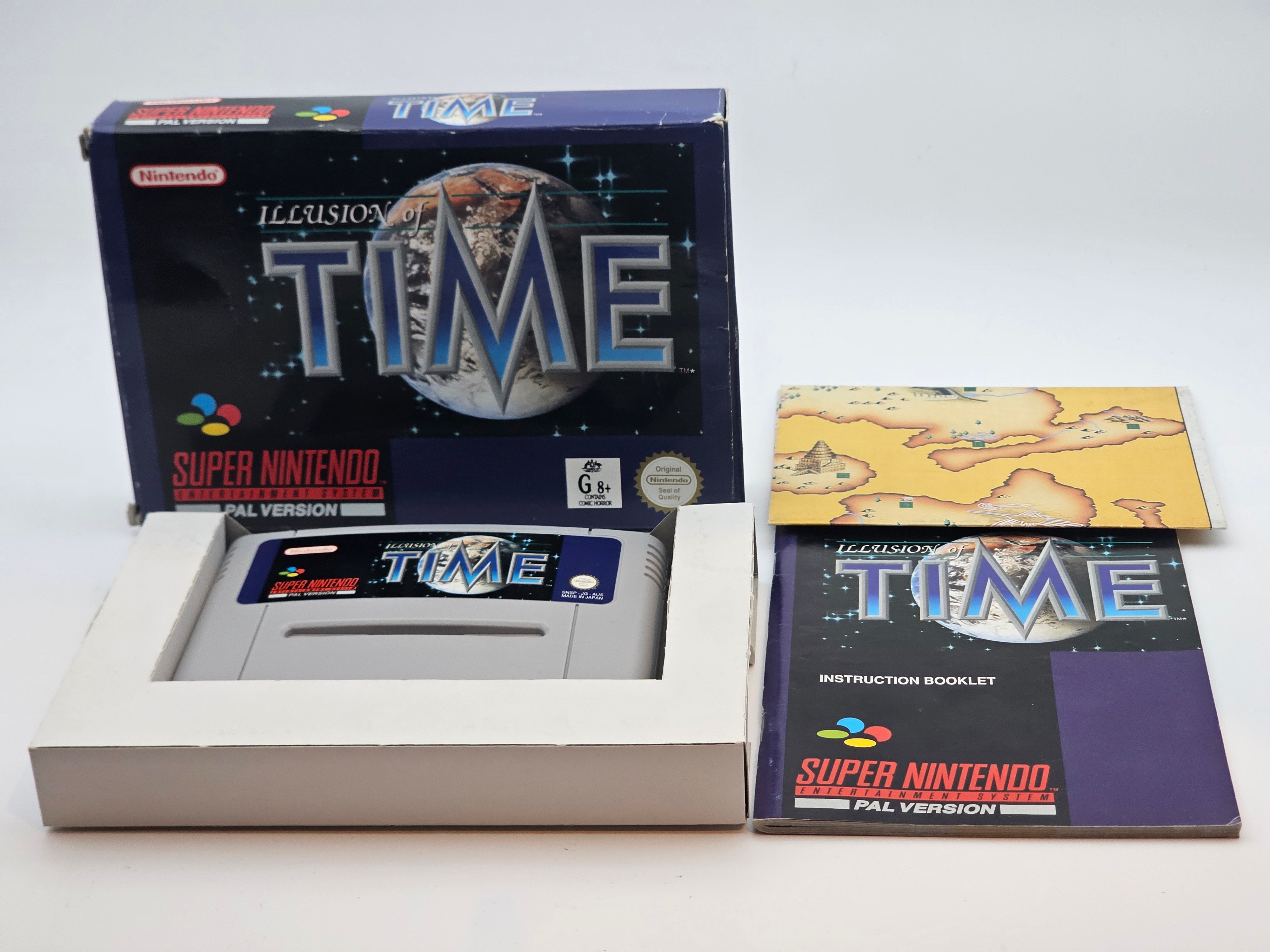 Super Nintendo - Illusion of Time PAL Boxed