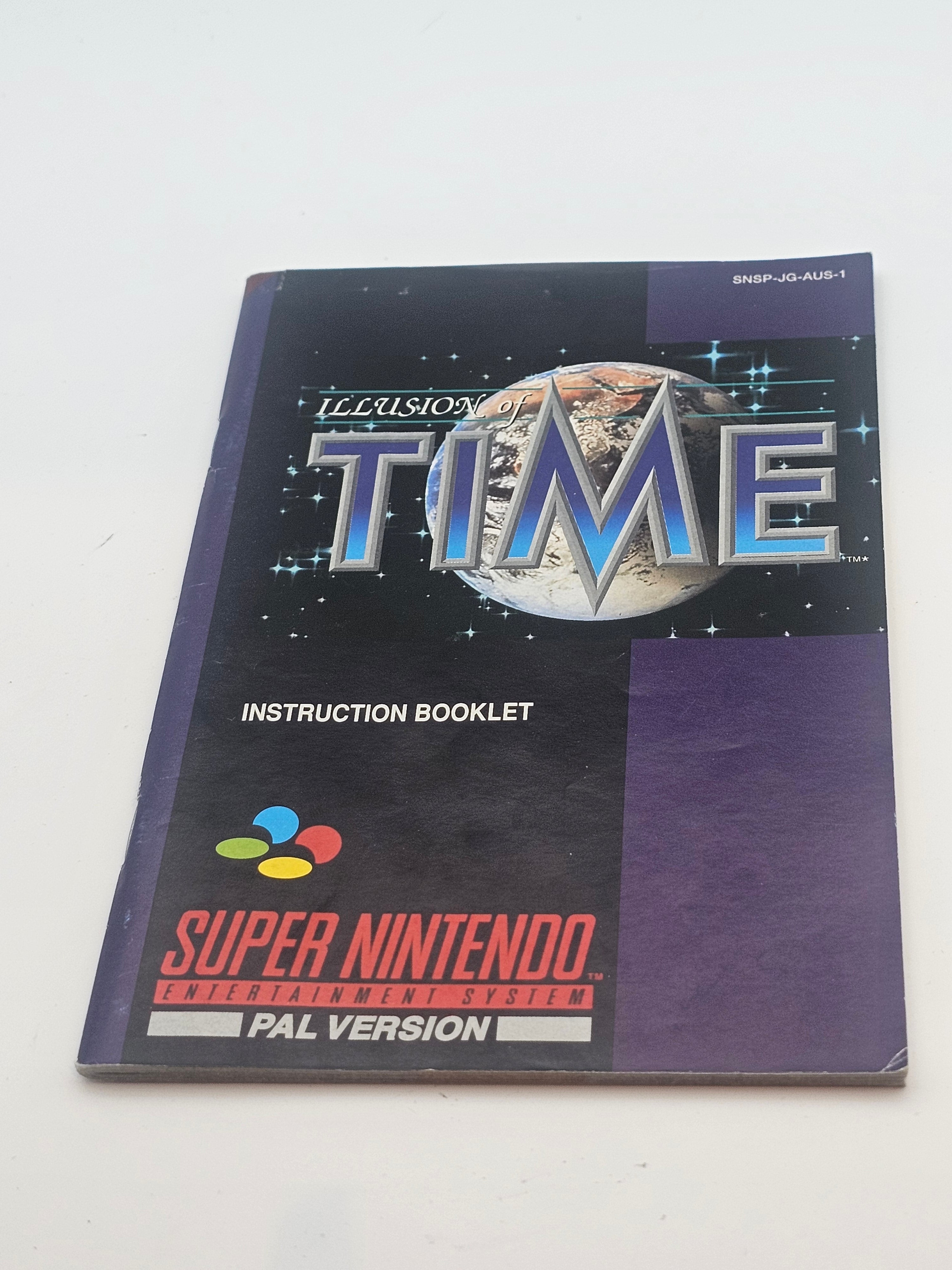 Super Nintendo - Illusion of Time PAL Boxed
