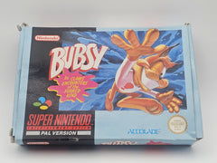 Super Nintendo - Bubsy PAL Boxed