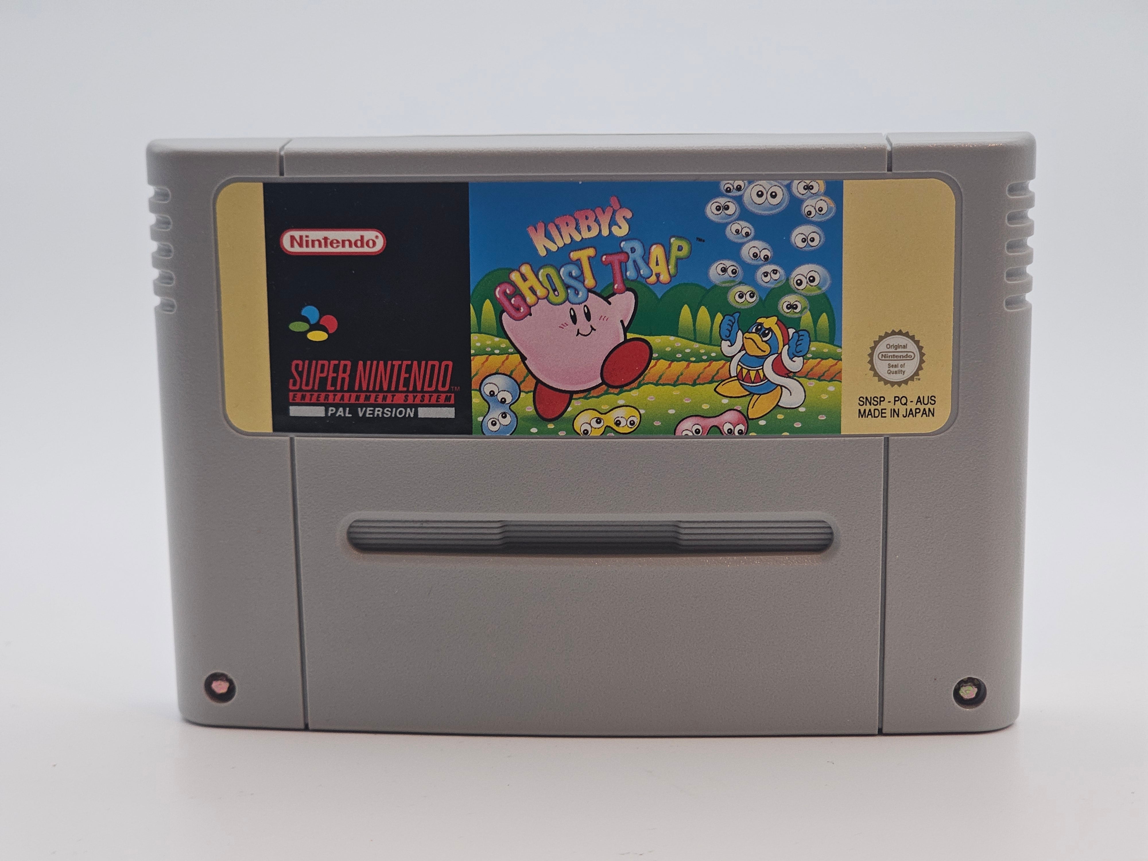 Super Nintendo - Kirby's Ghost Trap PAL Boxed