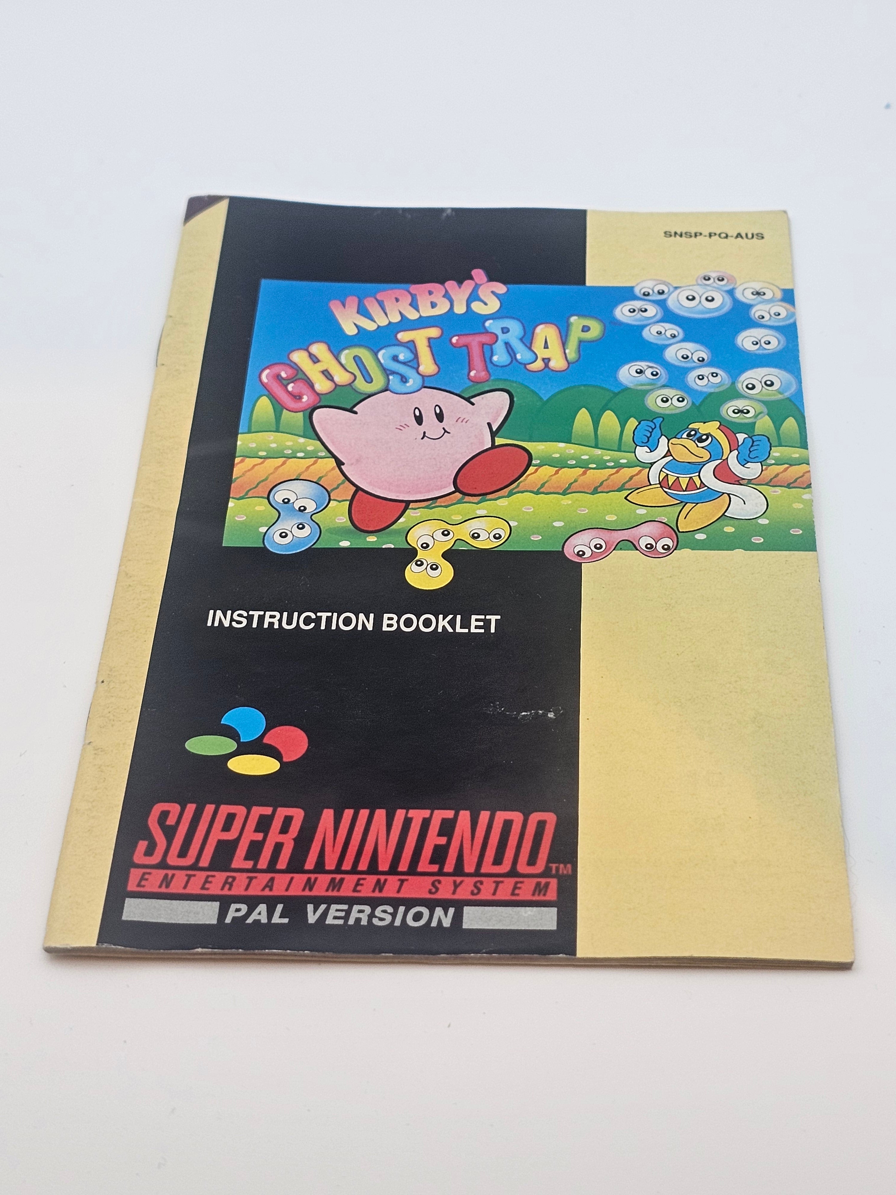 Super Nintendo - Kirby's Ghost Trap PAL Boxed